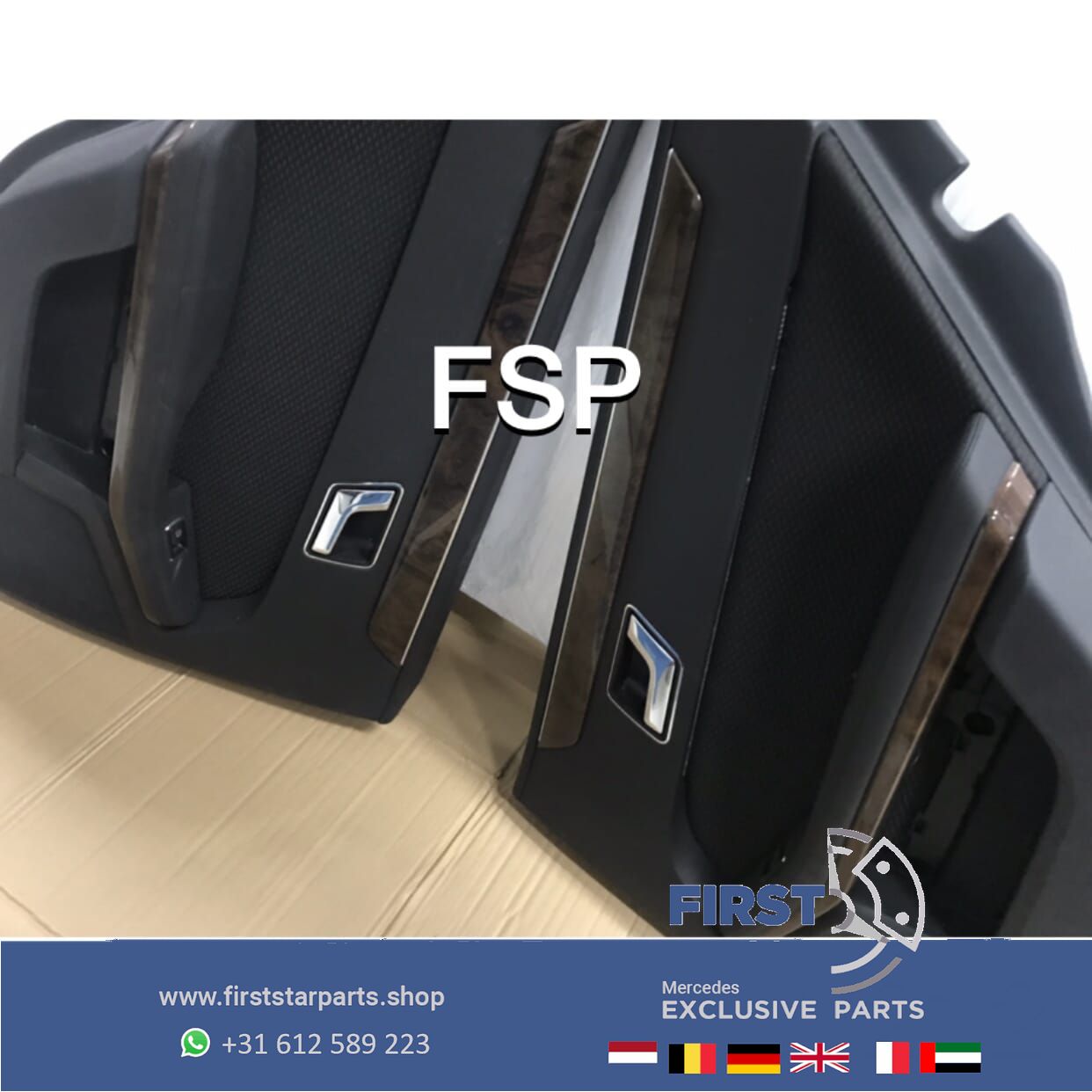 W212 DEURPANEEL Mercedes E Clase DEUR PANEEL KAART door upholstery door panel single usado en Menorca foto 4