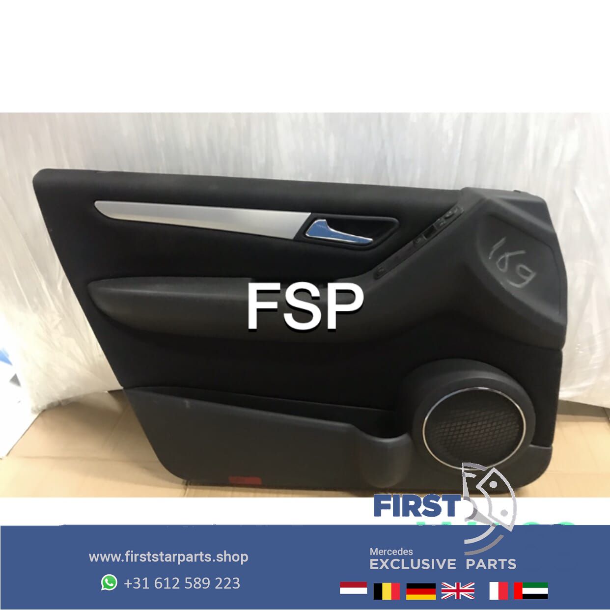 W169 A Clase DEUR PANEEL LINKS VOOR Mercedes 2006-2012 originalINEEL door upholstery door panel single usado en Menorca