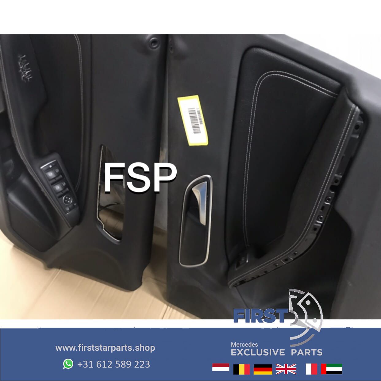 W176 W117 X156 DEURPANEEL Mercedes A CLA GLA Clase DEUR PANEEL KAART door upholstery door panel single usado en Menorca foto 2