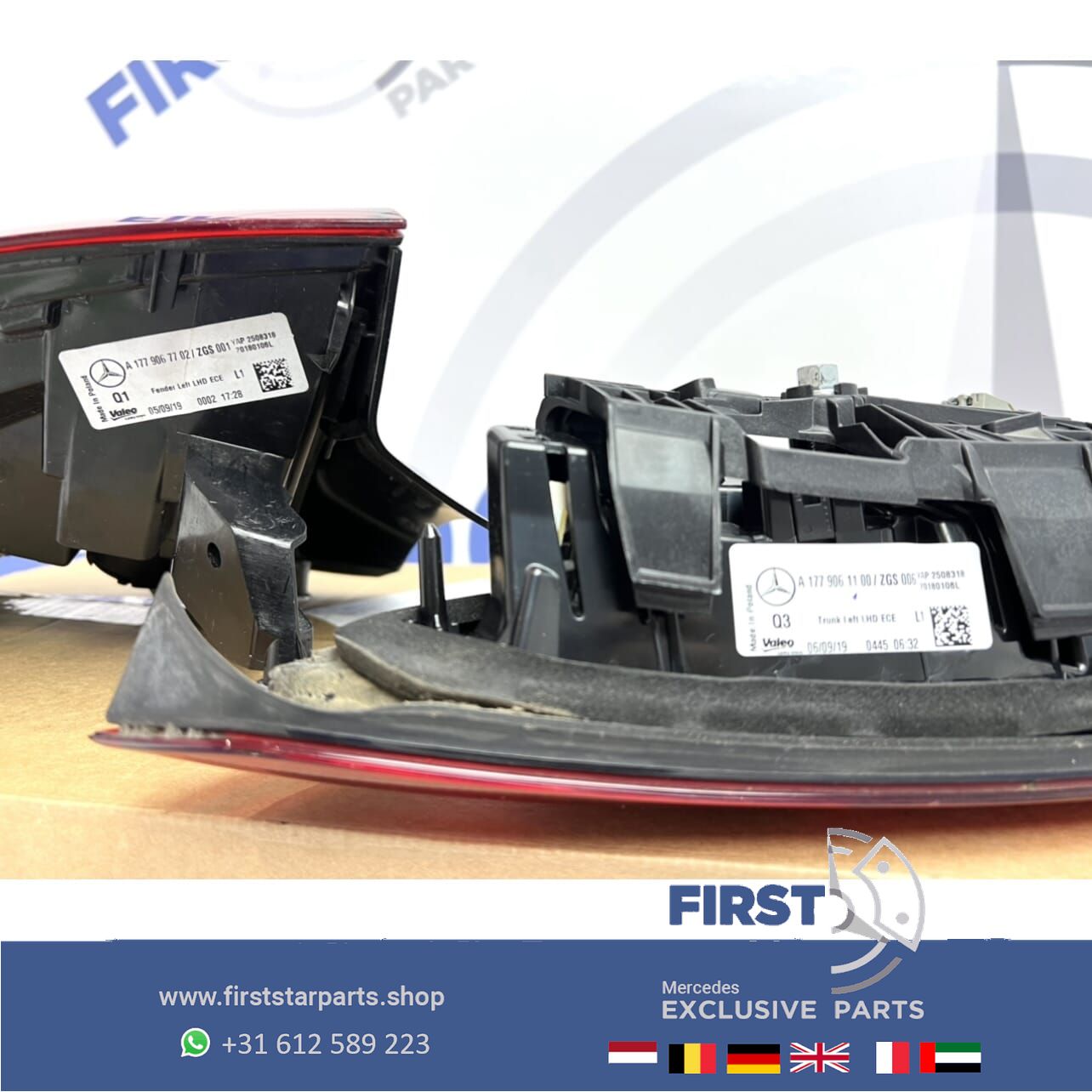 W177 A35 A45 AMG ACHTERLICHTEN HALF LED SET LINKS RECHTS Mercedes A Clase 2018-2023 originalINEEL tail light left and right usado en Menorca foto 9