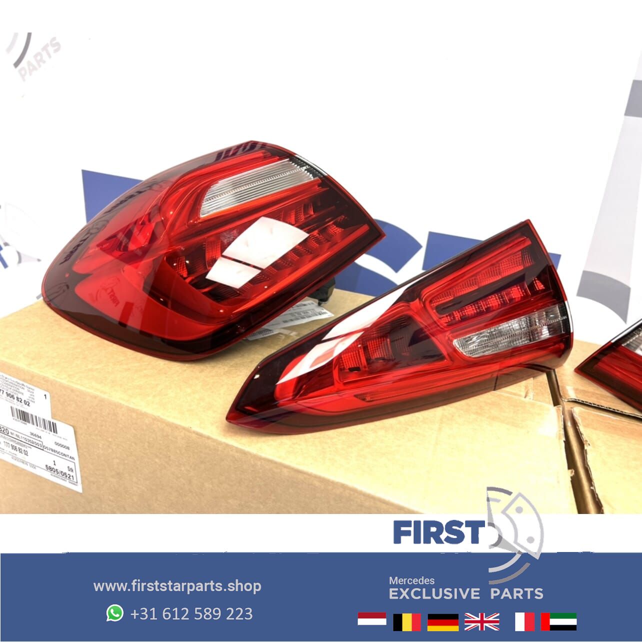 W177 A35 A45 AMG ACHTERLICHTEN HALF LED SET LINKS RECHTS Mercedes A Clase 2018-2023 originalINEEL tail light left and right usado en Menorca foto 6