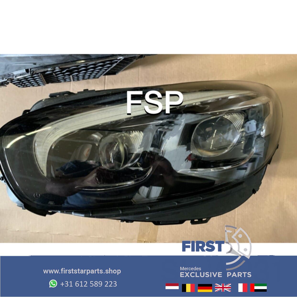W231 R231 LED FACELIFT ILS KOPLAMPEN SET LINKS + RECHTS 2020 completo originalINEEL Mercedes 2016-2020 headlight left and right usado en Menorca foto 3