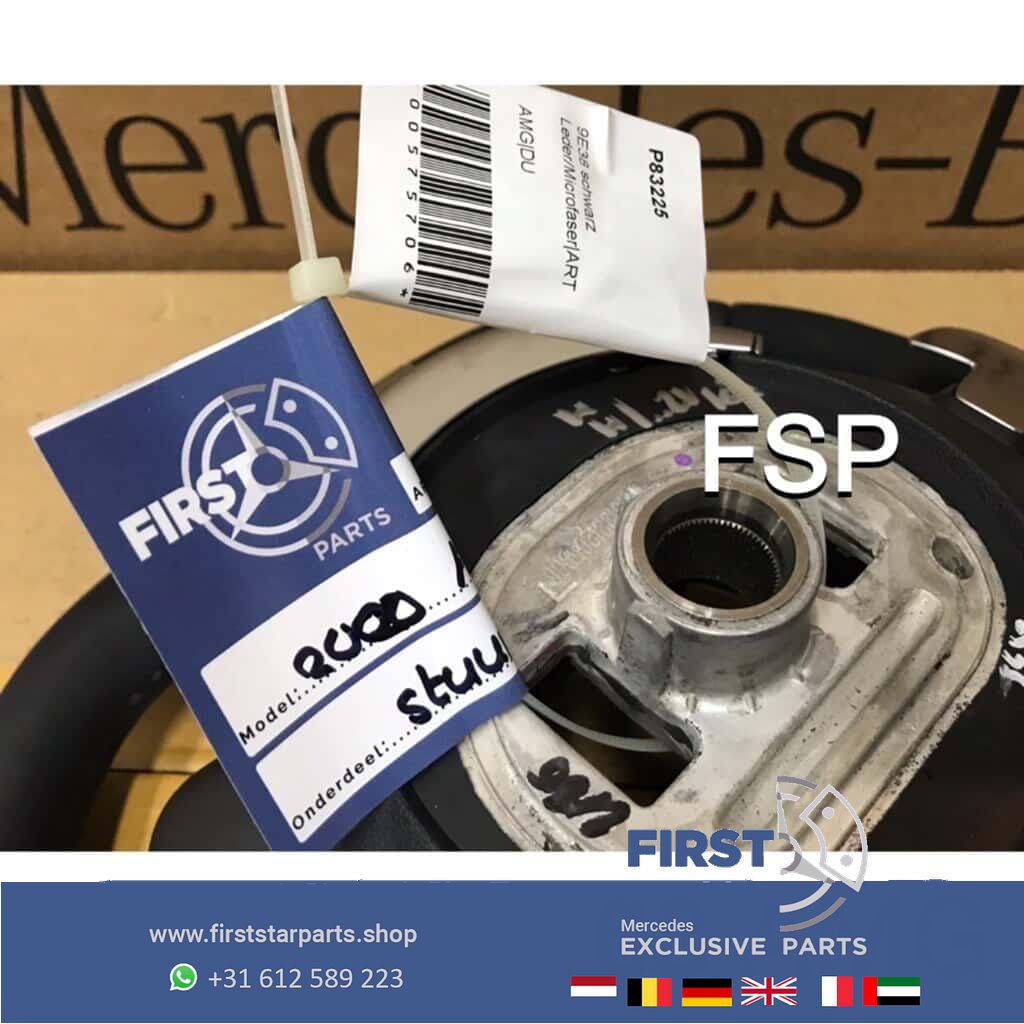 A0004600109 9E38 originalINEEL Mercedes 35 43 45 53 63 AMG STUUR 2020 Alcantara QRB FACELIFT A B C CLA CLS E G GLA GLC GLE GT GTR S Clase 63 AMG steering wheel usado en Menorca foto 13