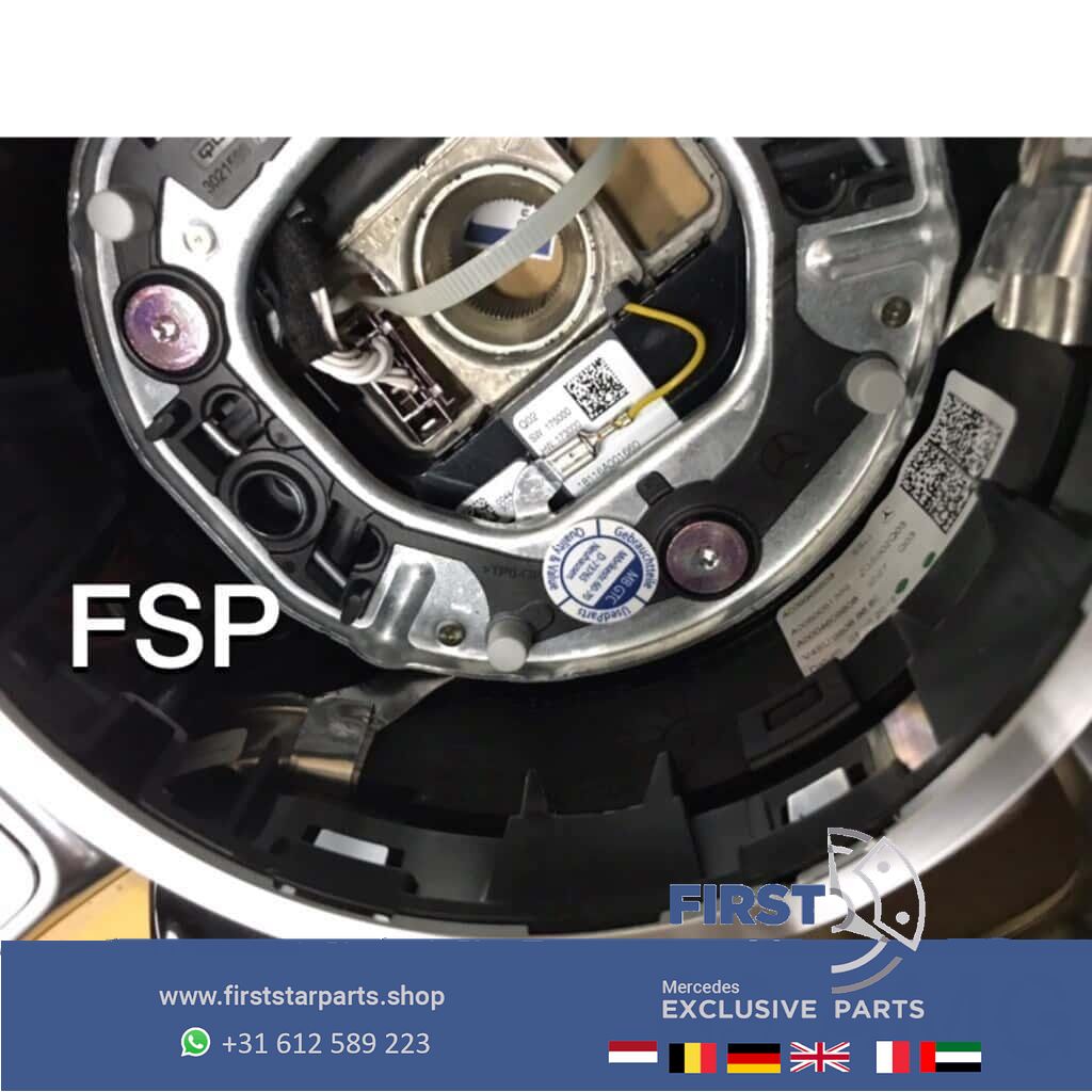 A0004600109 9E38 originalINEEL Mercedes 35 43 45 53 63 AMG STUUR 2020 Alcantara QRB FACELIFT A B C CLA CLS E G GLA GLC GLE GT GTR S Clase 63 AMG steering wheel usado en Menorca foto 11