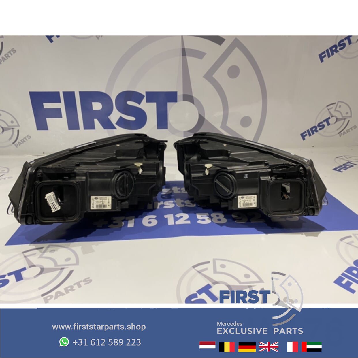 W176 BI XENON LED LINKER EN RECHTER KOPLAMPEN SET A Clase 2012-2016 originalINEEL headlight left and right usado en Menorca foto 8