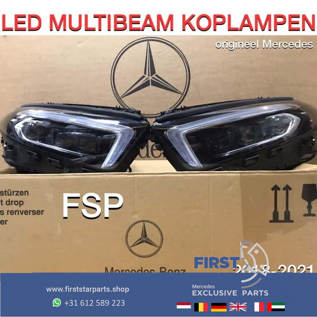 W177 LED MULTIBEAM KOPLAMPEN SET Mercedes A Clase 2018-2021 LINKS + RECHTS originalineel headlight left and right usado en Menorca