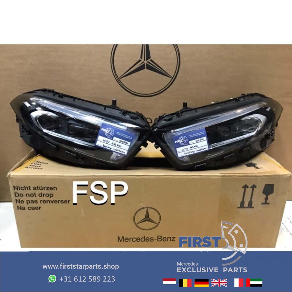 W177 LED MULTIBEAM KOPLAMPEN SET Mercedes A Clase 2018-2021 LINKS + RECHTS originalineel headlight left and right usado en Menorca foto 7