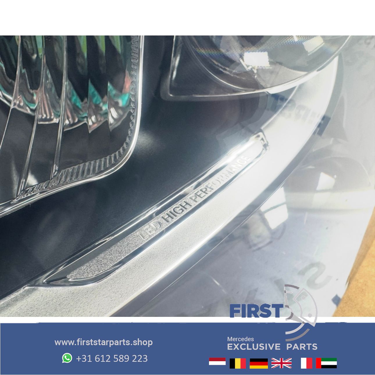 W205 C205 S205 C43 C63 AMG Koplamp SET LED High Performance LINKS RECHTS headlight left and right usado en Menorca foto 12