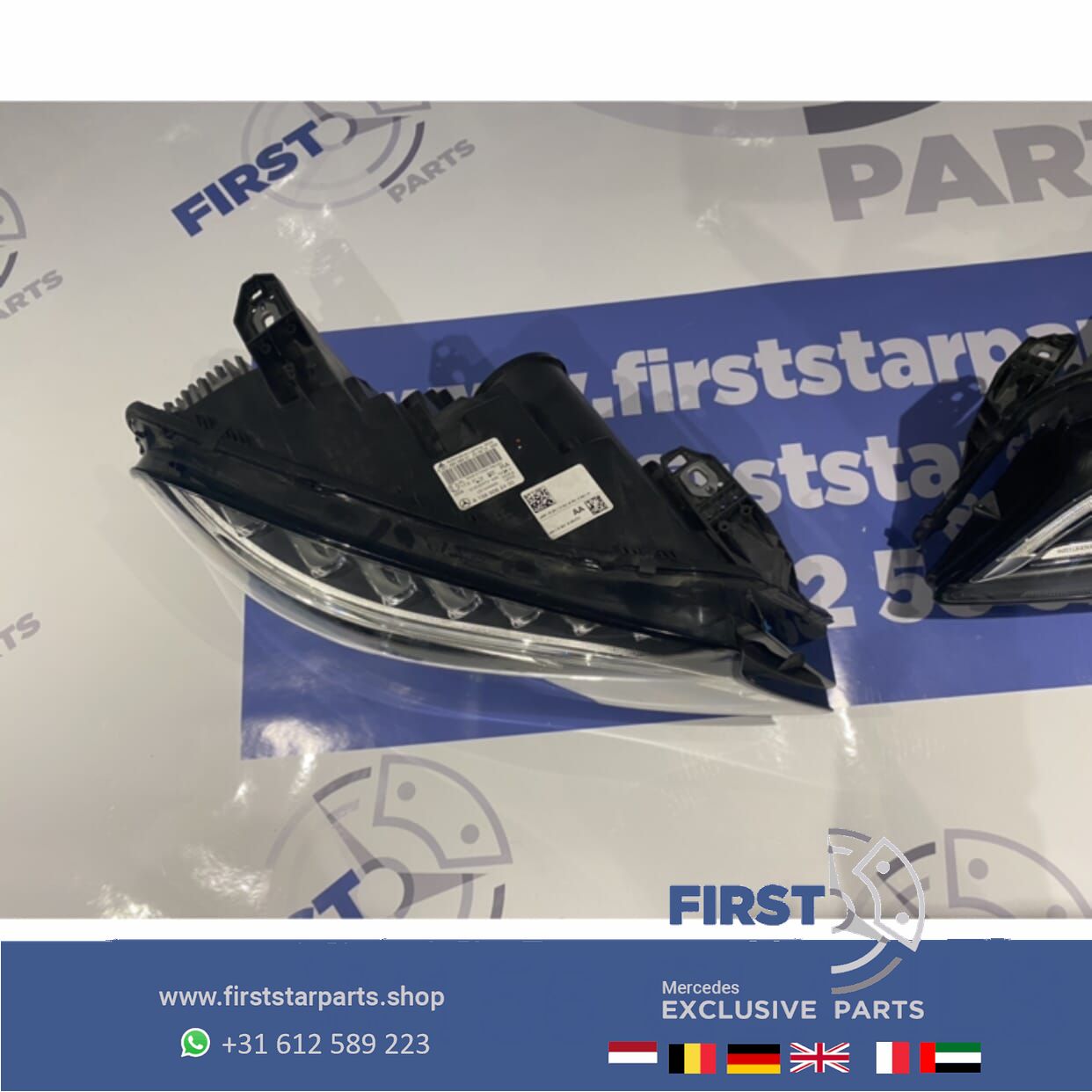 W156 ILS KOPLAMPEN SET LINKS + RECHTS originalineel Mercedes INTELLIGENT LIGHT SYSTEM 2013-2016 X156 headlight left and right usado en Menorca foto 4