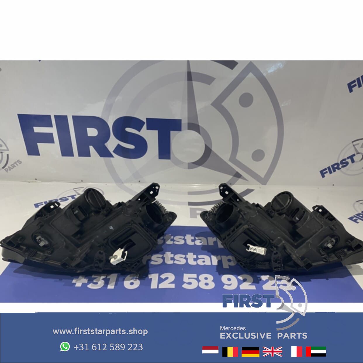 W156 ILS KOPLAMPEN SET LINKS + RECHTS originalineel Mercedes INTELLIGENT LIGHT SYSTEM 2013-2016 X156 headlight left and right usado en Menorca foto 9