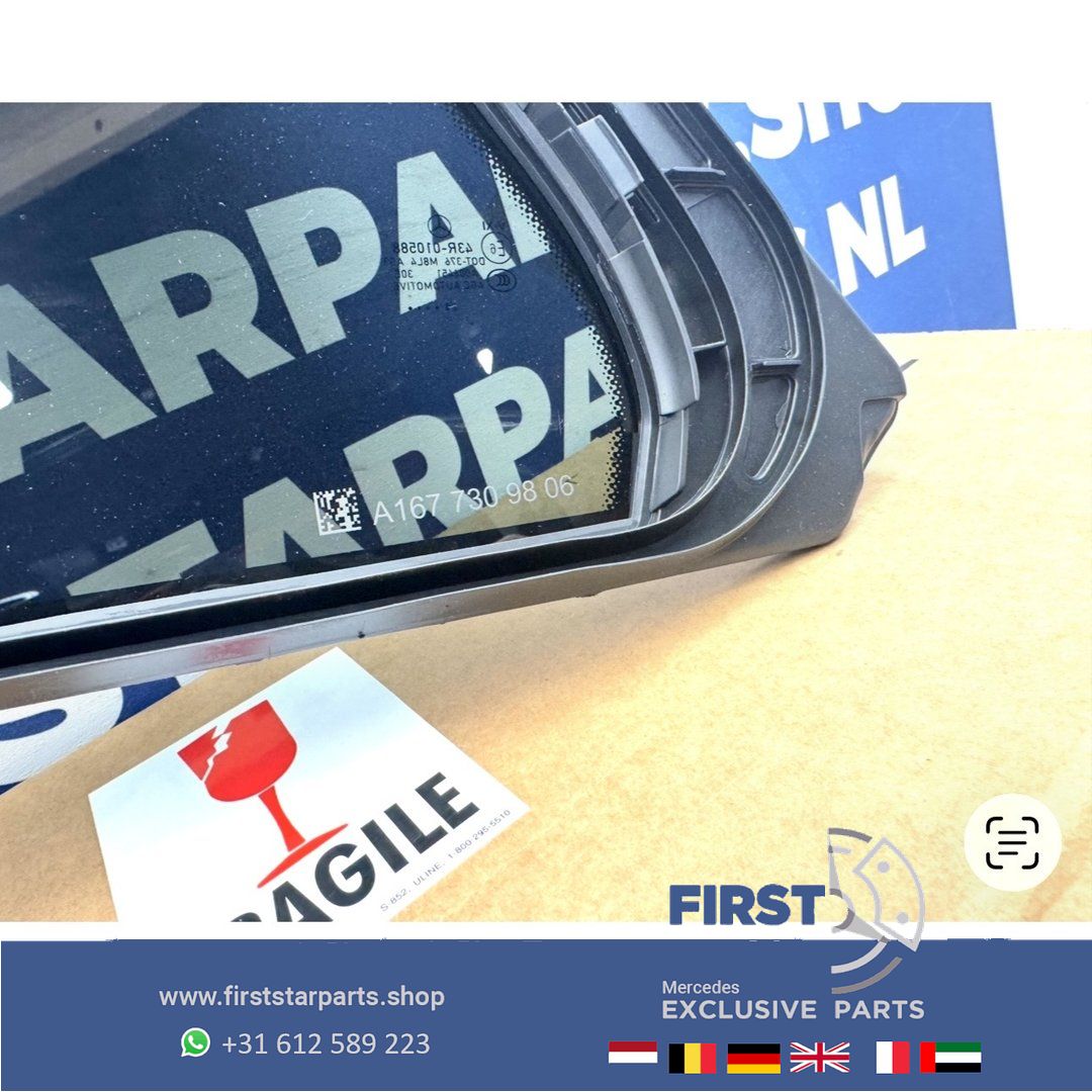 W167 C167 GLE ACHTER DEUR RUIT LINKS / RECHTS GLAS Mercedes 2020-2027 GLE COUPÉ originalineel A1677309806 rear window usado en Menorca foto 4