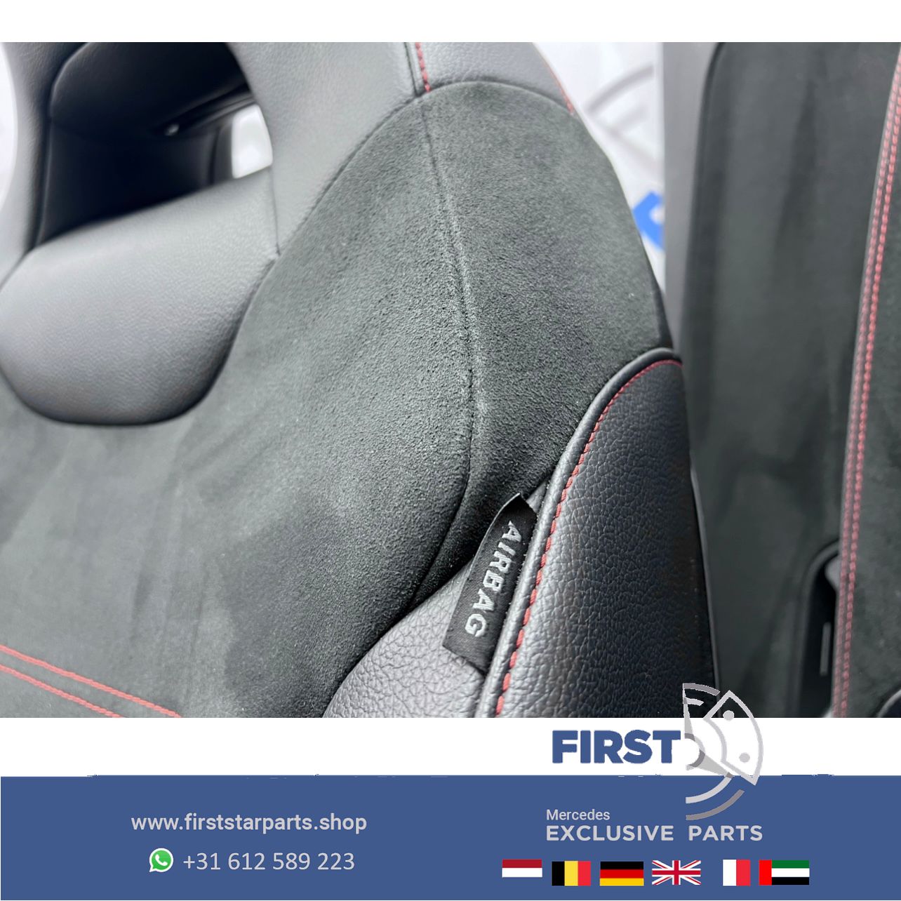 W177 A Clase 2024 FACELIFT A35 AMG INTERIEUR BEKLEDING SET STOELEN completo SUEDE / LEER ALCANTARA 2018-2025 originalINEEL complete interior usado en Menorca foto 8