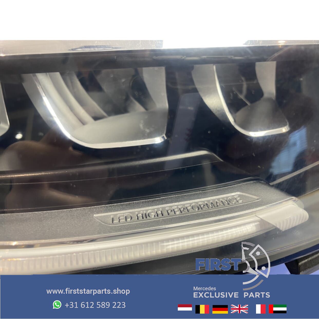 W253 C253 X253 FACELIFT GLC HP LED KOPLAMPEN SET Mercedes 2018-2022 originalINEEL LINKS + RECHTS High Performance headlight left and right usado en Menorca foto 4