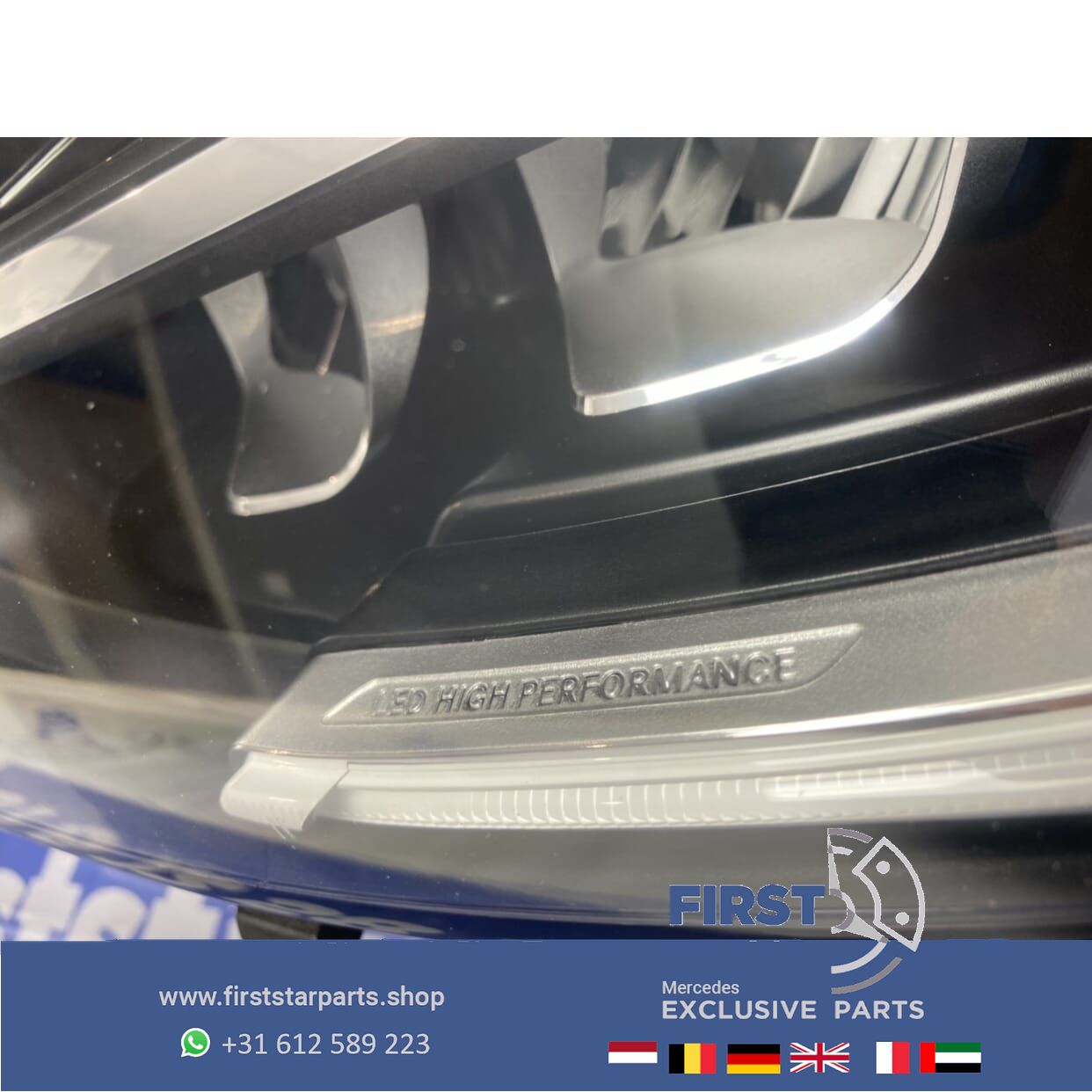 W253 C253 X253 FACELIFT GLC HP LED KOPLAMPEN SET Mercedes 2018-2022 originalINEEL LINKS + RECHTS High Performance headlight left and right usado en Menorca foto 6
