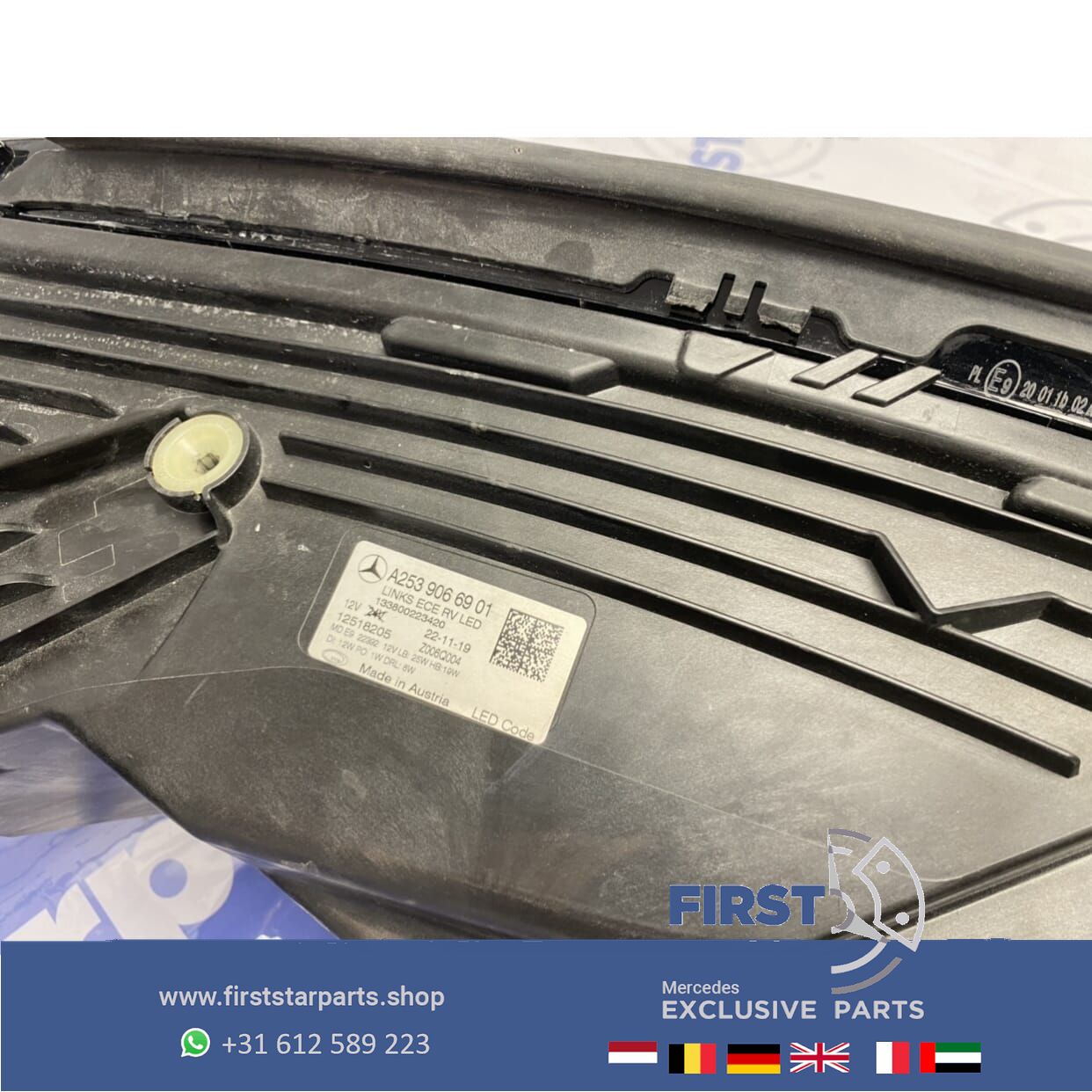 W253 C253 X253 FACELIFT GLC HP LED KOPLAMPEN SET Mercedes 2018-2022 originalINEEL LINKS + RECHTS High Performance headlight left and right usado en Menorca foto 7