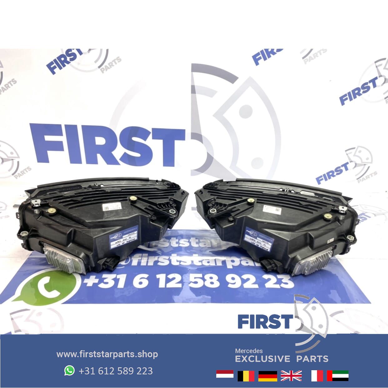 W253 C253 X253 FACELIFT GLC HP LED KOPLAMPEN SET Mercedes 2018-2022 originalINEEL LINKS + RECHTS High Performance headlight left and right usado en Menorca foto 8