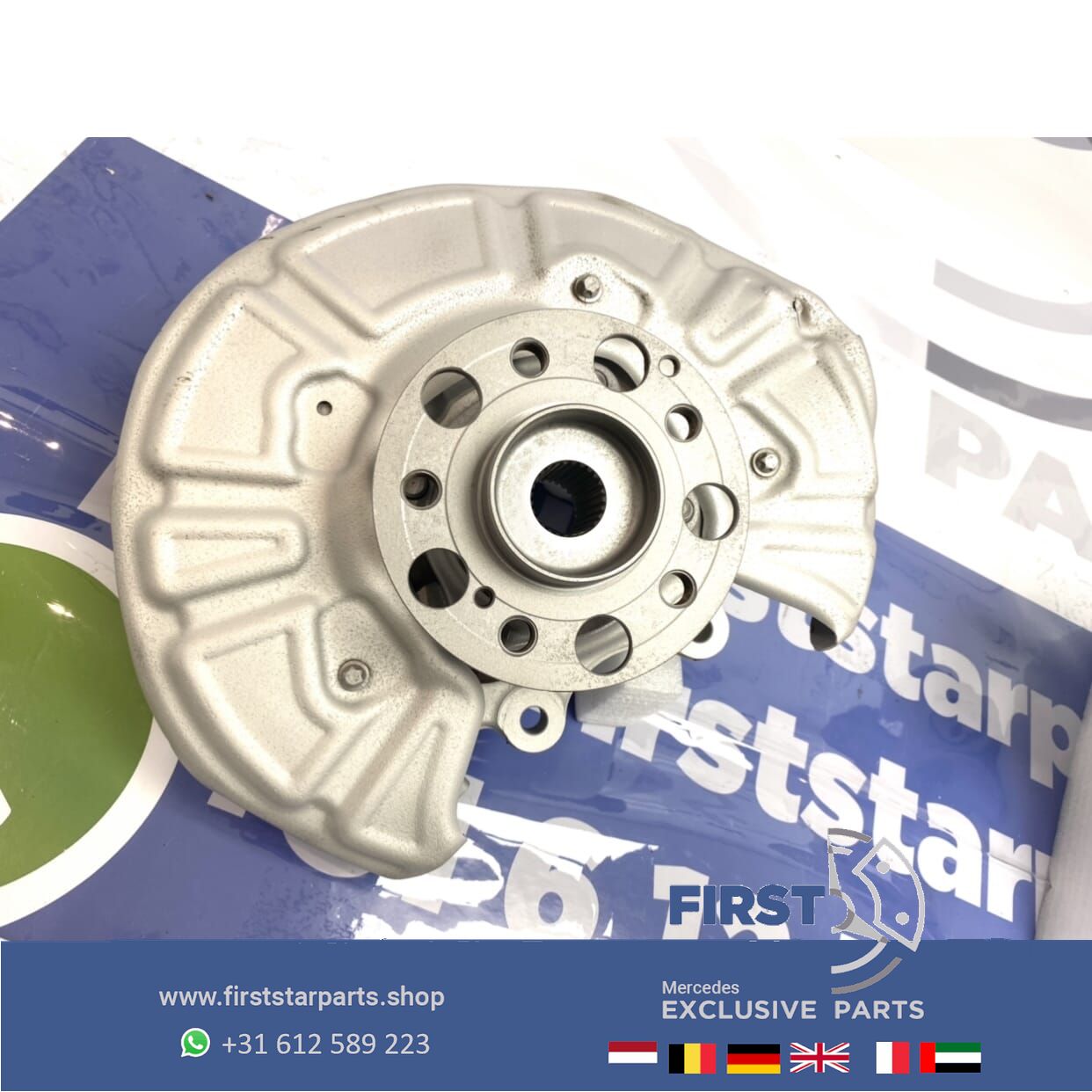 W205 C63 C63s AMG FUSEE WIELLAGER LINKS + RECHTS ACHTER SET C Clase 63 2014-2021 asschenkel completo C63 AMG LINKSACHTER + RECHTSACHTER wheel bearing steering knuckle bearing usado en Menorca foto 6