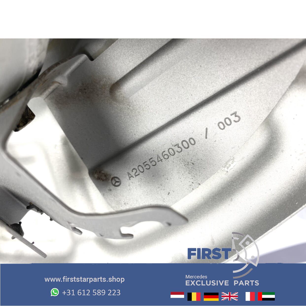 W205 C63 AMG WIELNAAF FUSEE LAGER RECHTSACHTER completo C Clase 2014-2021 originalineel 63 AMG wheel bearing steering knuckle bearing usado en Menorca foto 2