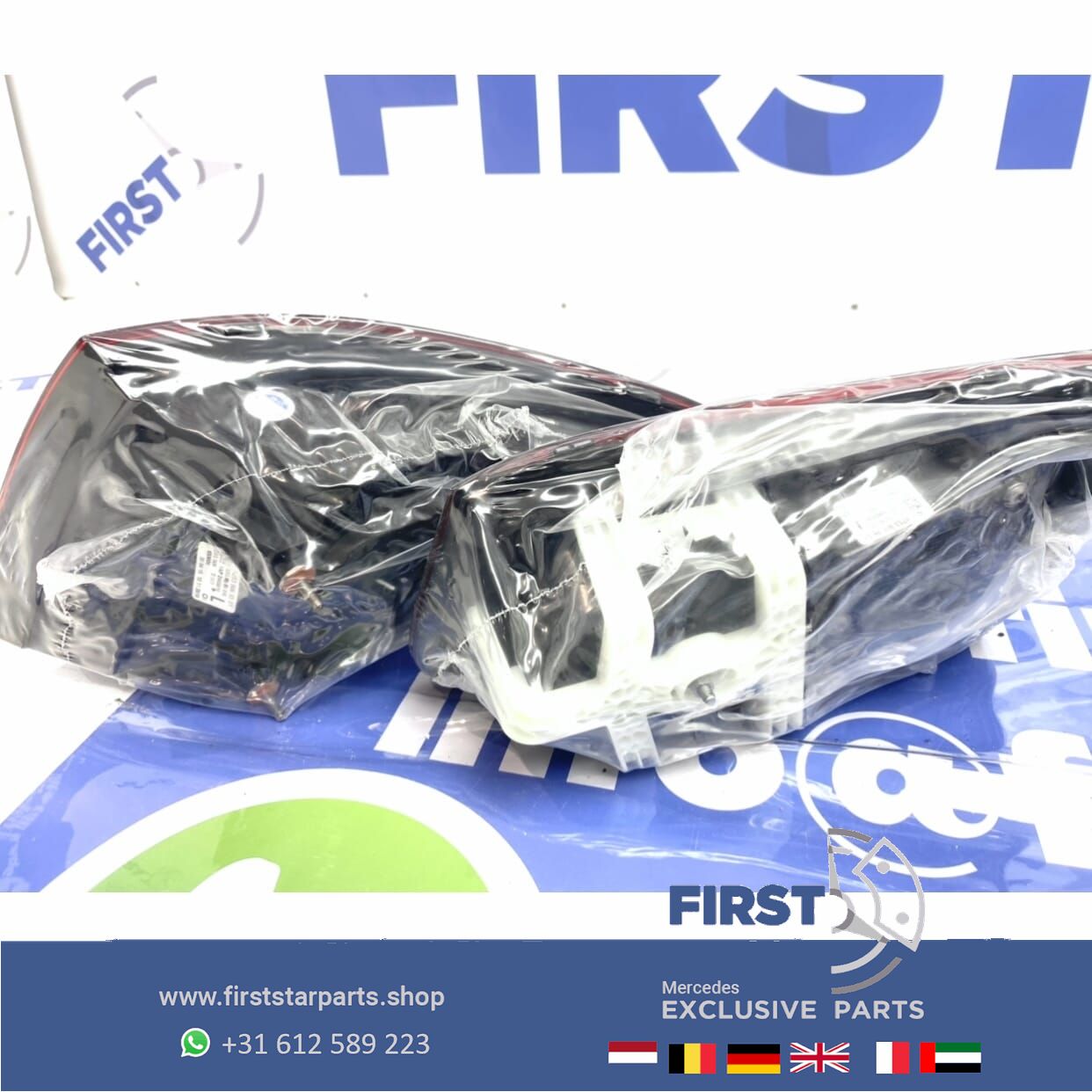 W253 FACELIFT GLC LED ACHTERLICHT SET RECHTS Mercedes 2020-2022 originalINEEL LINKS grille head lamp single usado en Menorca foto 6