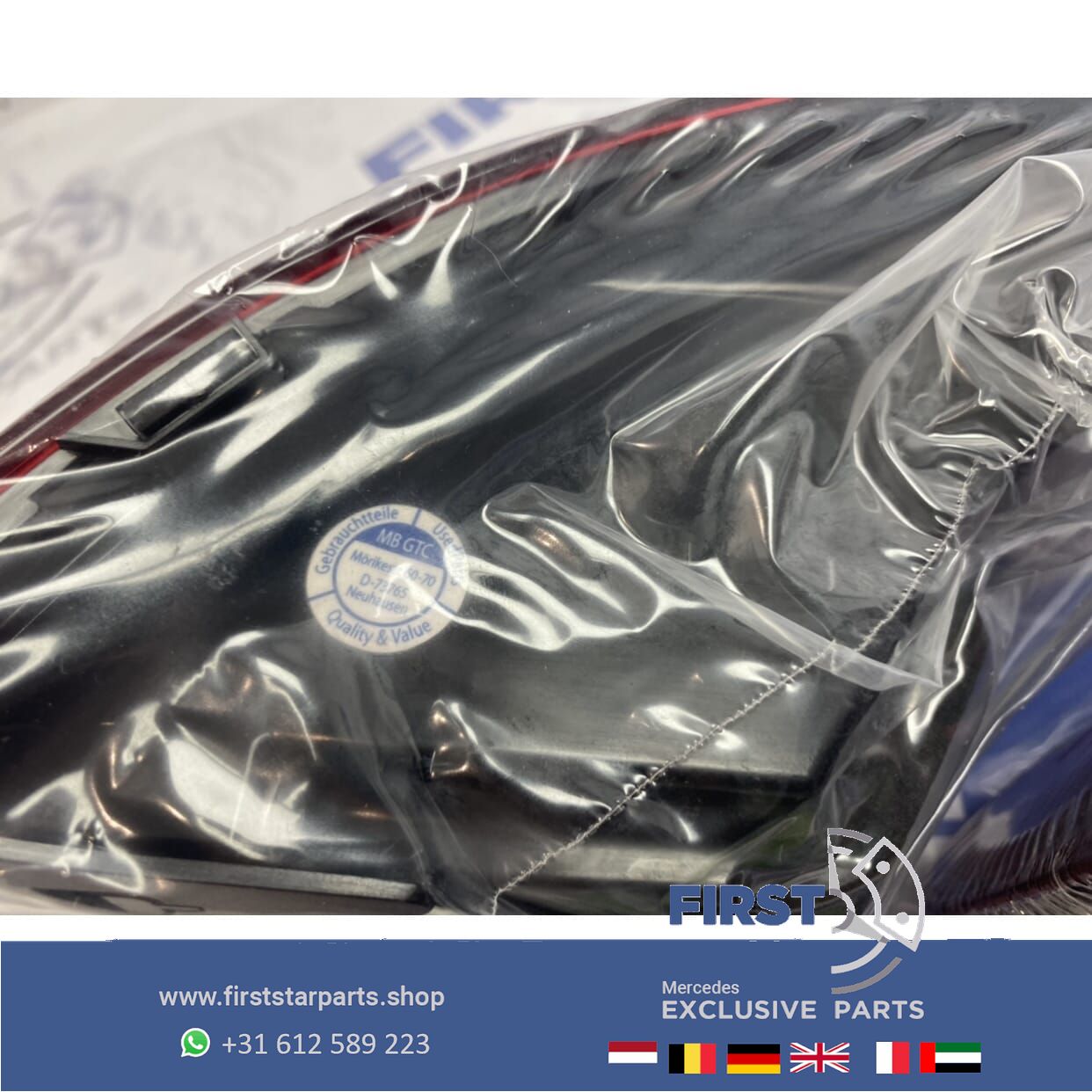 W253 FACELIFT GLC LED ACHTERLICHT SET RECHTS Mercedes 2020-2022 originalINEEL LINKS grille head lamp single usado en Menorca foto 7