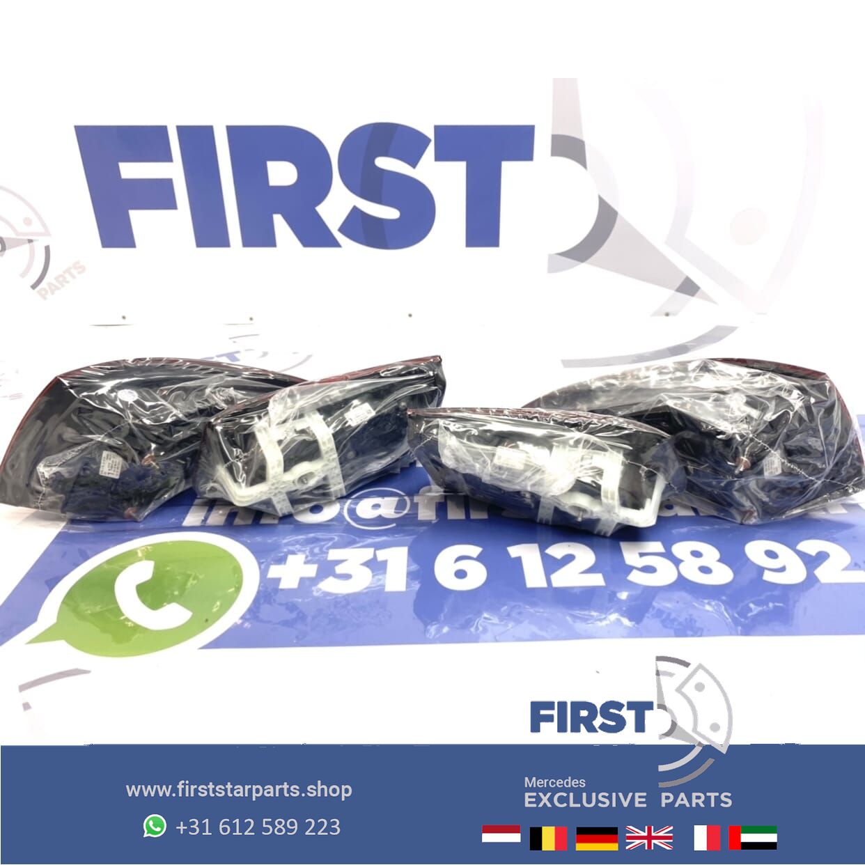 W253 FACELIFT GLC LED ACHTERLICHT SET RECHTS Mercedes 2020-2022 originalINEEL LINKS grille head lamp single usado en Menorca foto 8