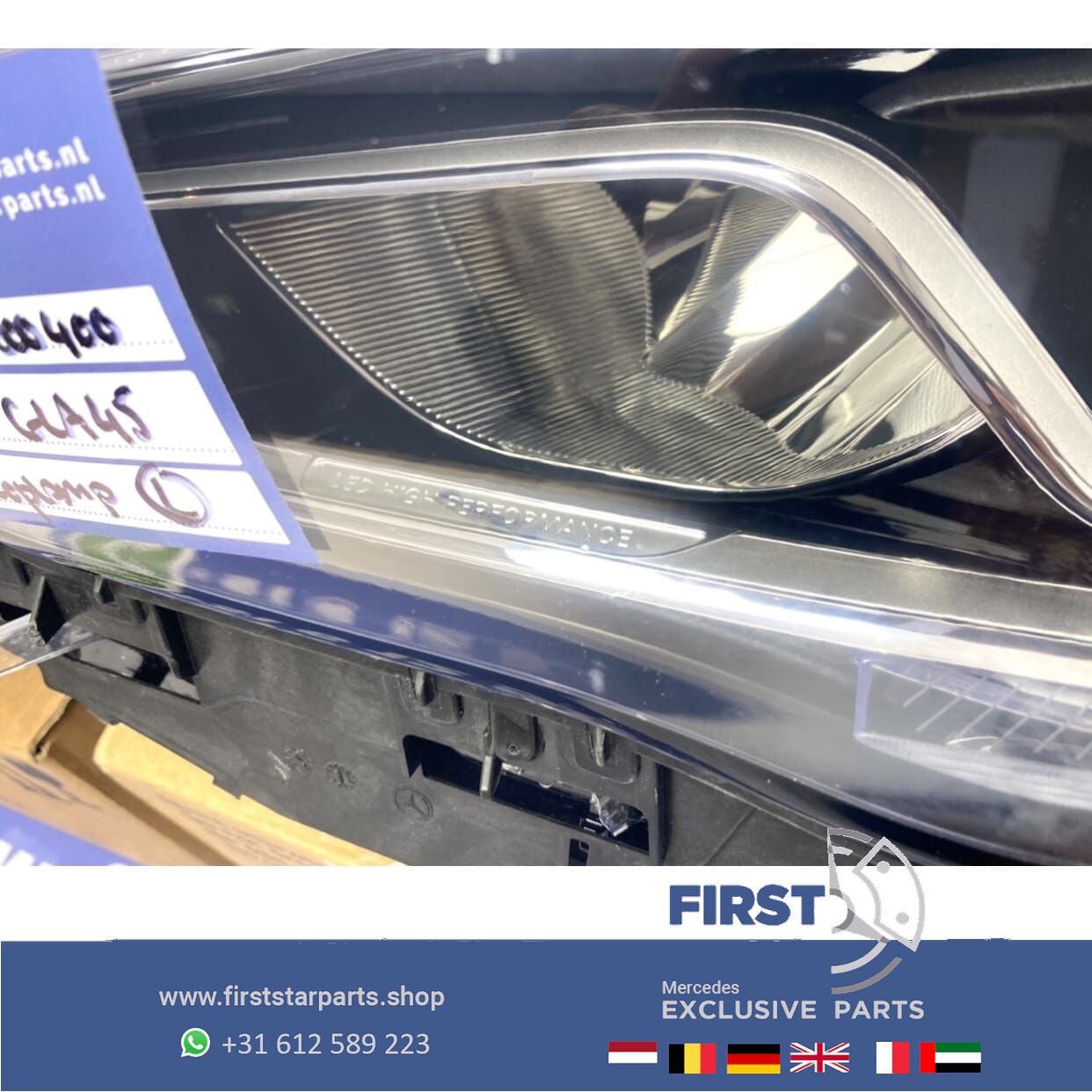 H247 GLA 2021 KOPLAMP LINKS originalineel Mercedes HIGH PERFORMANCE 2018-2022 headlight left and right usado en Menorca foto 2