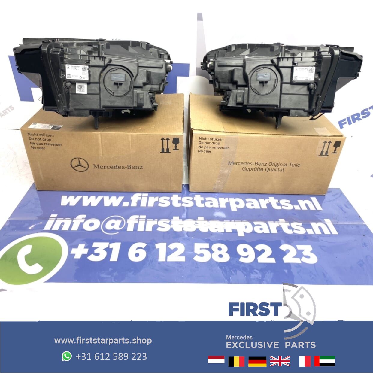 H247 GLA 2021 KOPLAMP LINKS originalineel Mercedes HIGH PERFORMANCE 2018-2022 headlight left and right usado en Menorca foto 4