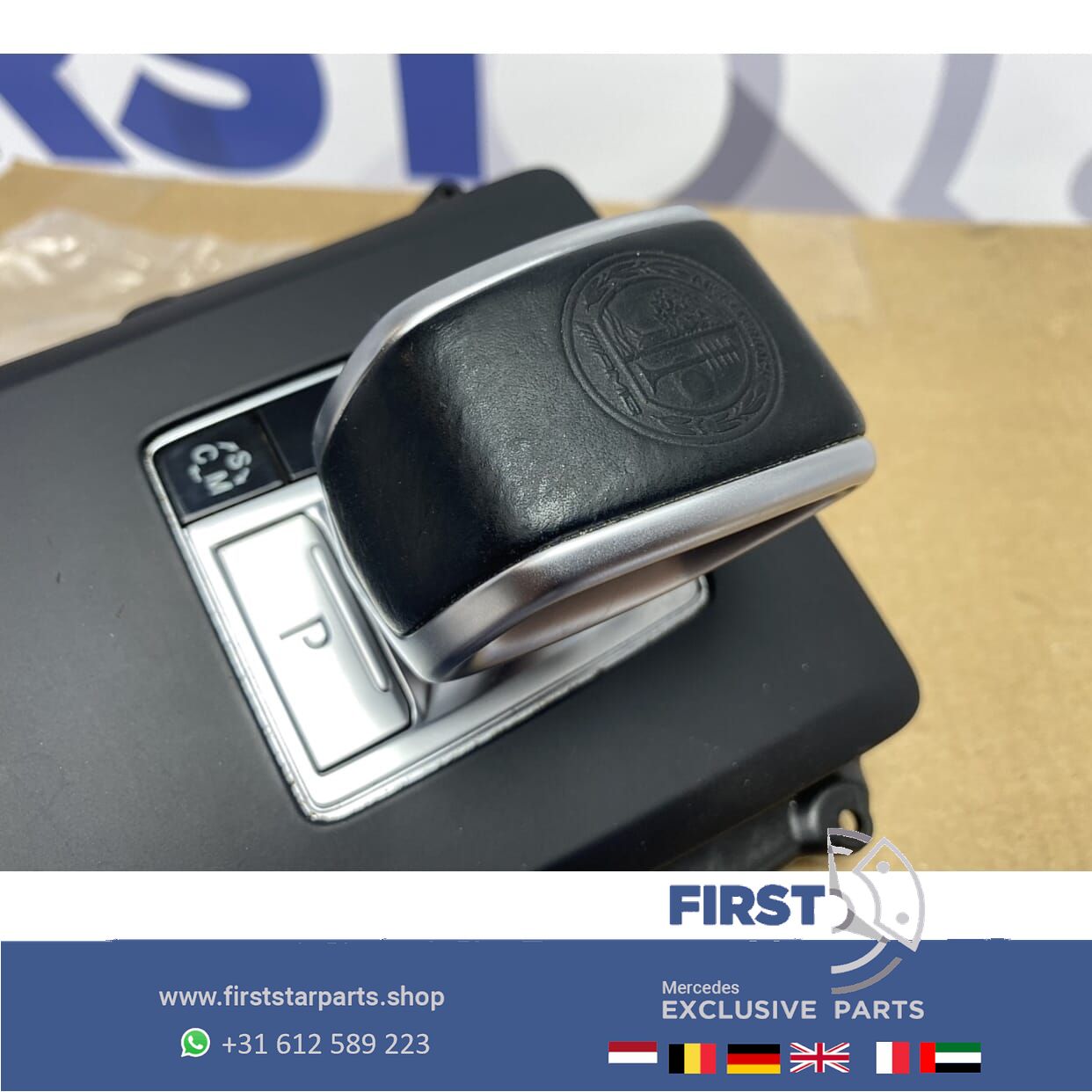 W176 A45 C117 CLA45 W156 GLA45 PERFORMANCE SCHAKELPOOK originalineel Mercedes A CLA GLA Clase 2012-2018 Affalterbach logo gear shift knob shift knob usado en Menorca foto 3