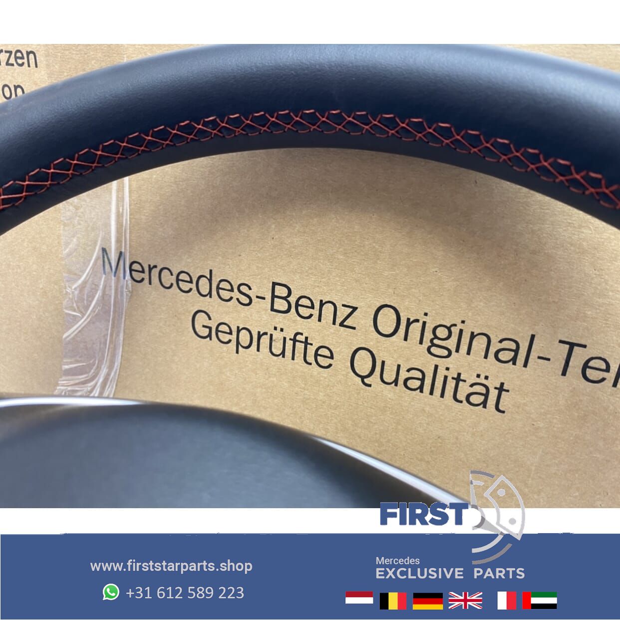 AMG STUUR + AIRBAG A B C CLA G E GLA ML GLE Clase originalINEEL Mercedes 2007-2019 steering wheel usado en Menorca foto 7