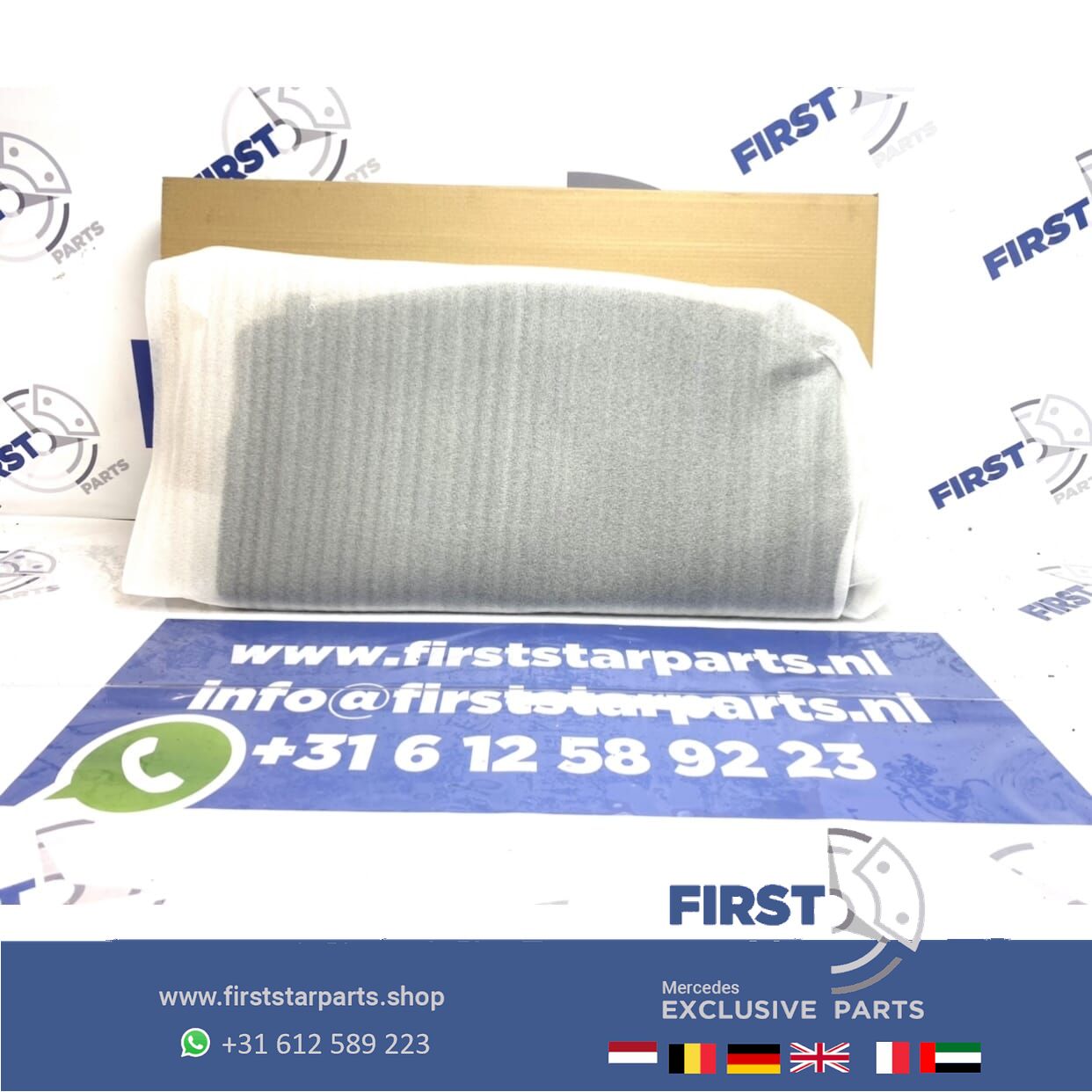 W177 A Clase A35 A45 AMG HOEDENPLANK A1776905400 Mercedes ZWART 2019-2025 A17769054009F93 rear shelf roll cover usado en Menorca foto 6
