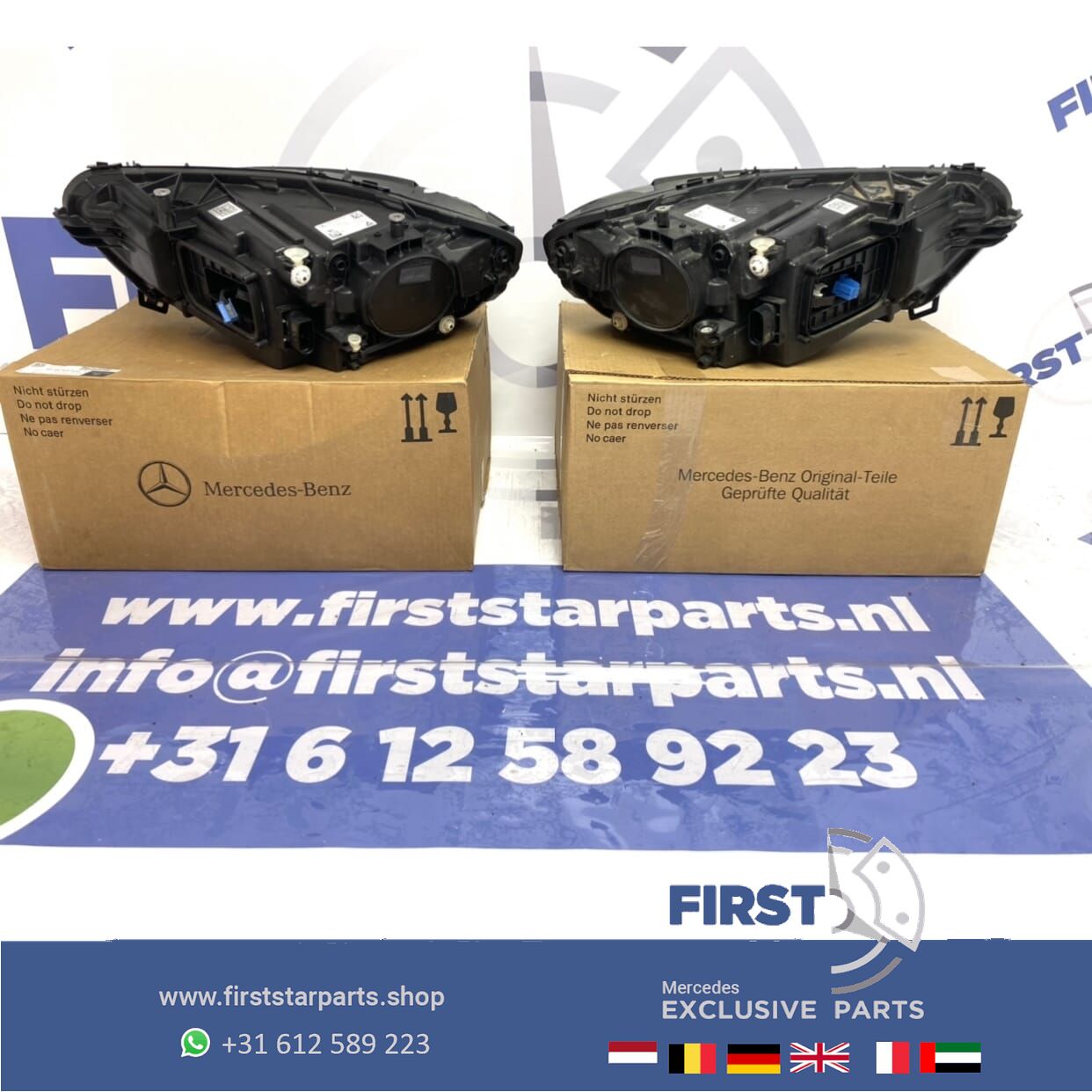 W118 LED MULTIBEAM KOPLAMPEN Mercedes CLA 2018-2022 LINKS RECHTS originalINEEL headlight left and right usado en Menorca foto 8