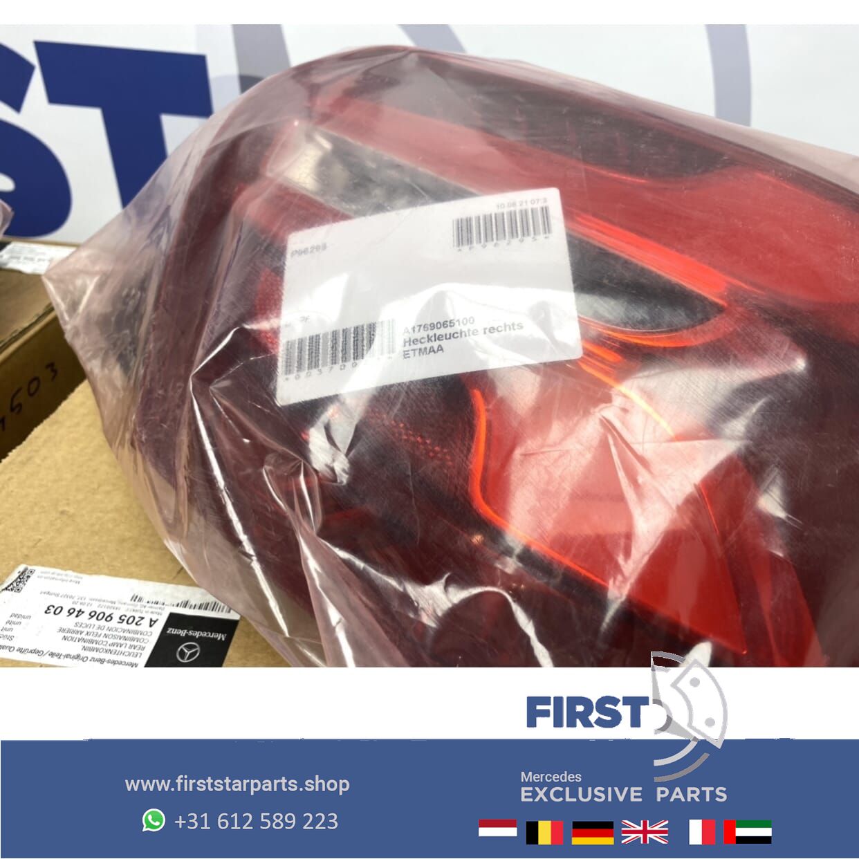W176 FULL LED FACELIFT ACHTERLICHTEN SET Mercedes A Clase originalINEEL 2012-2018 tail light left and right usado en Menorca foto 4