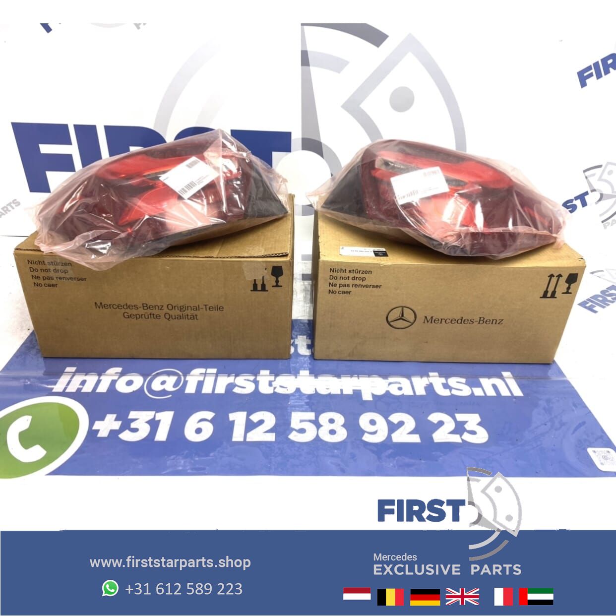 W176 FULL LED FACELIFT ACHTERLICHTEN SET Mercedes A Clase originalINEEL 2012-2018 tail light left and right usado en Menorca