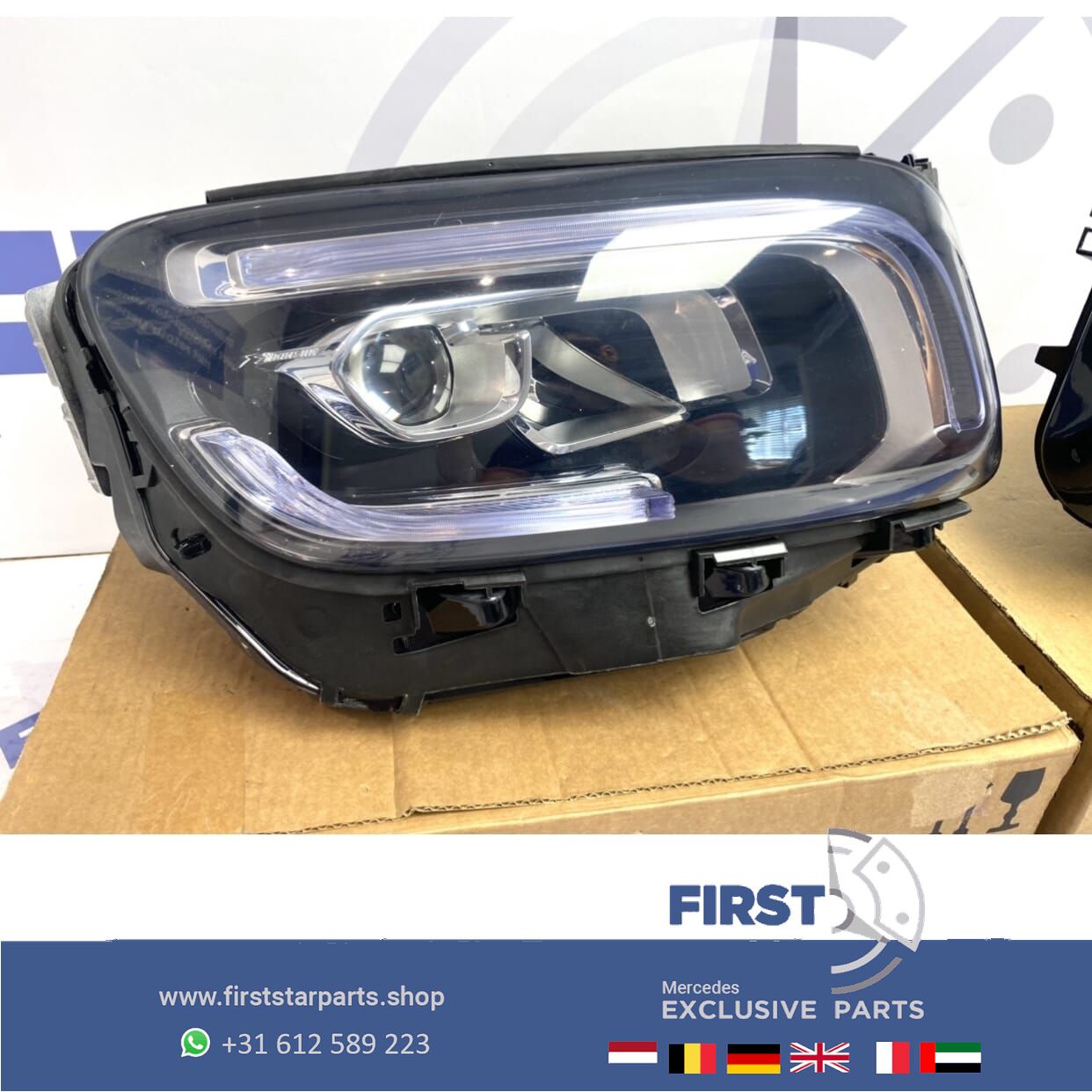 X247 A247 GLB Clase LED HIGH PERFORMANCE KOPLAMPEN SET 2018-2025 originalineel Mercedes LINKS + RECHTS headlight left and right usado en Menorca foto 4
