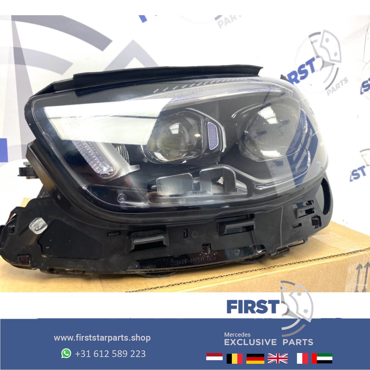 W213 C138 FACELIFT E Clase LED MULTIBEAM KOPLAMPEN SET completo 2019-2022 originalineel Mercedes KOPLAMPEN LINKS+RECHTS headlight left and right usado en Menorca foto 7