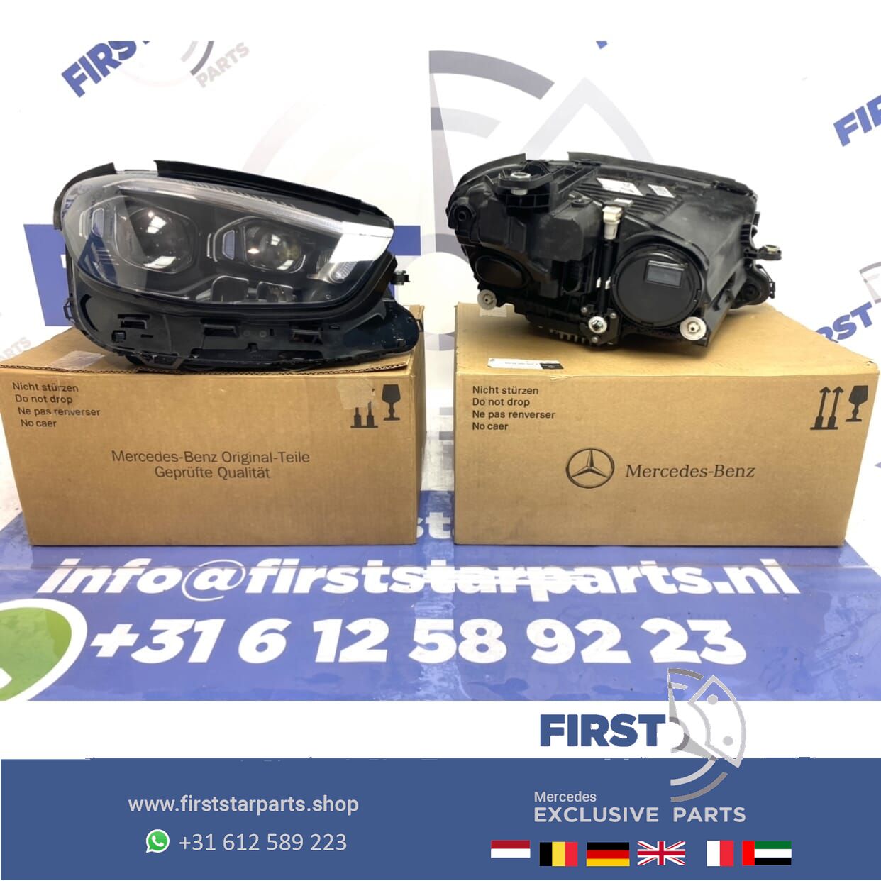 W213 C138 FACELIFT E Clase LED MULTIBEAM KOPLAMPEN SET completo 2019-2022 originalineel Mercedes KOPLAMPEN LINKS+RECHTS headlight left and right usado en Menorca foto 9