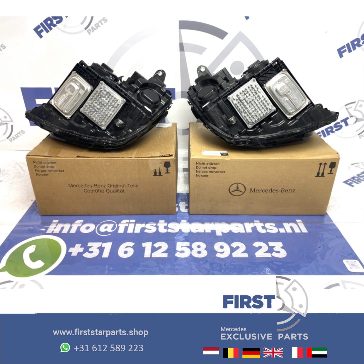 X247 W247 A247 GLB KOPLAMP LINKS HIGH PERFORMANCE LED Mercedes GLB Clase 2018-2025 originalINEEL headlight left and right usado en Menorca foto 7