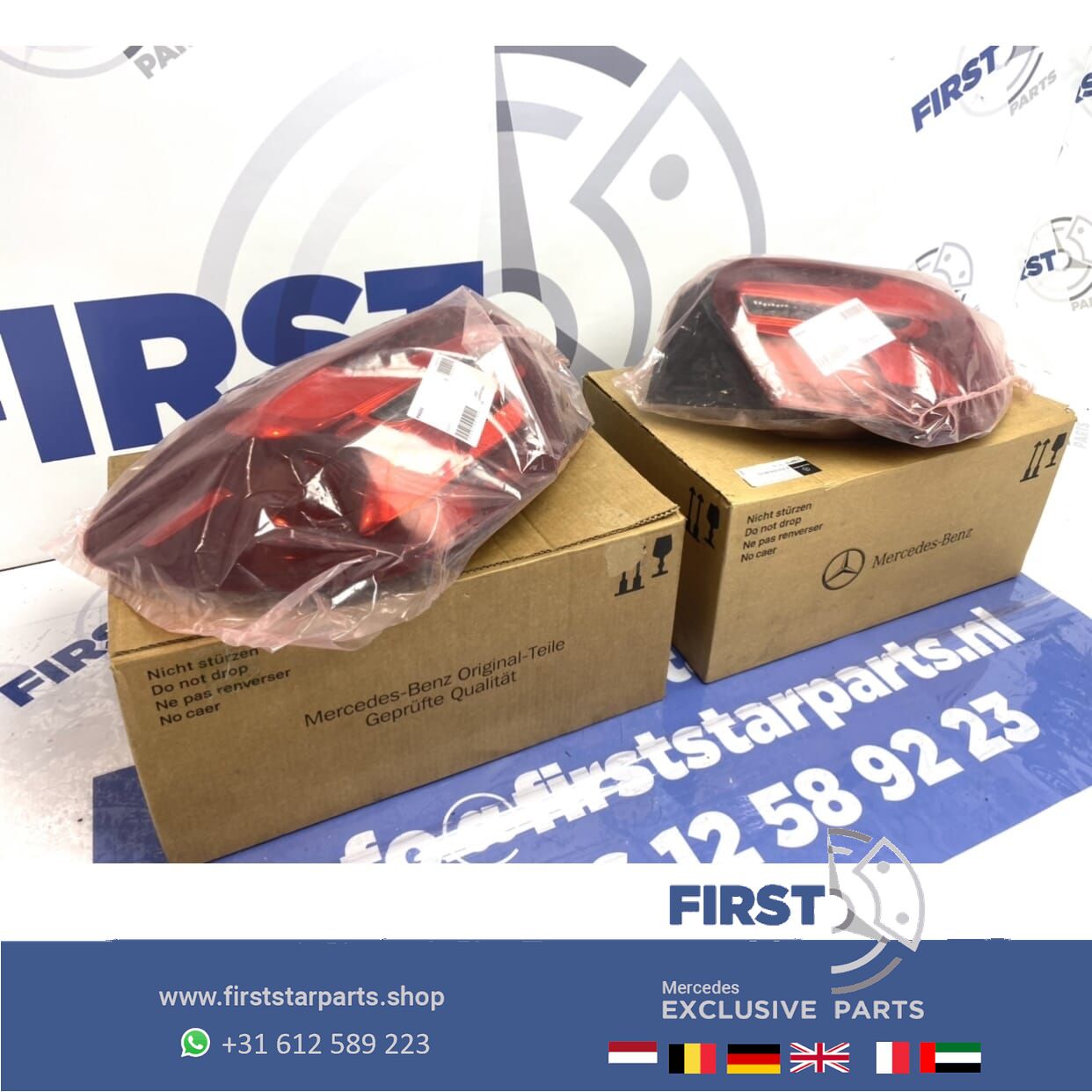 W176 FULL LED FACELIFT ACHTERLICHTEN SET Mercedes A Clase originalINEEL 2012-2018 tail light left and right usado en Menorca