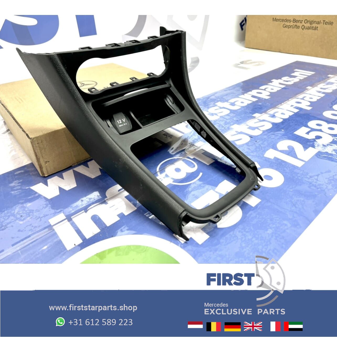 W176 A Clase W246 B W117 CLA 156 GLA middenconsole paneel 2012-2019 arm rest usado en Menorca