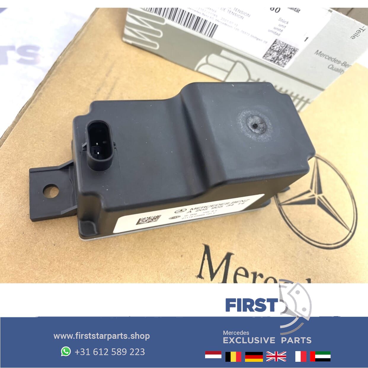 A2059053414 Mercedes BACKUP ACCU A B C CLA E G GLA GLC GLE Clase SPANNING OMVORMER originalinalinalinalinalineel 2016-2022 battery car brand original usado en Menorca foto 2