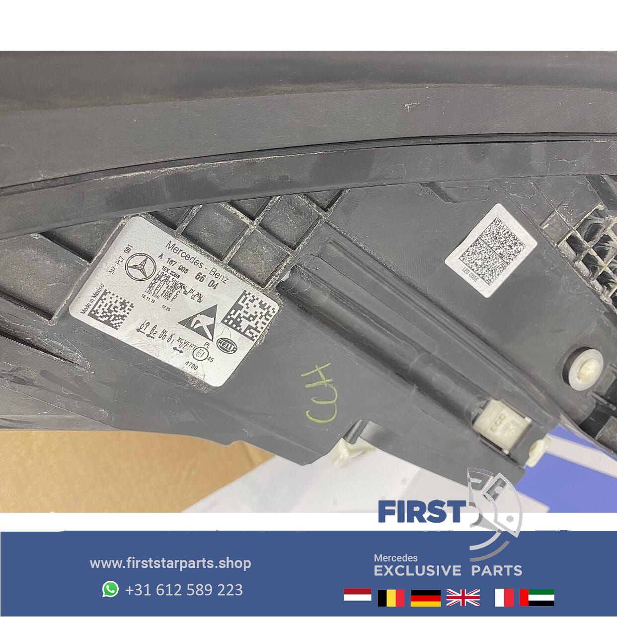W167 V167 C167 GLE MULTIBEAM LED KOPLAMPEN Mercedes 2019-2021 originalINEEL LINKS of RECHTS headlight left and right usado en Menorca foto 3