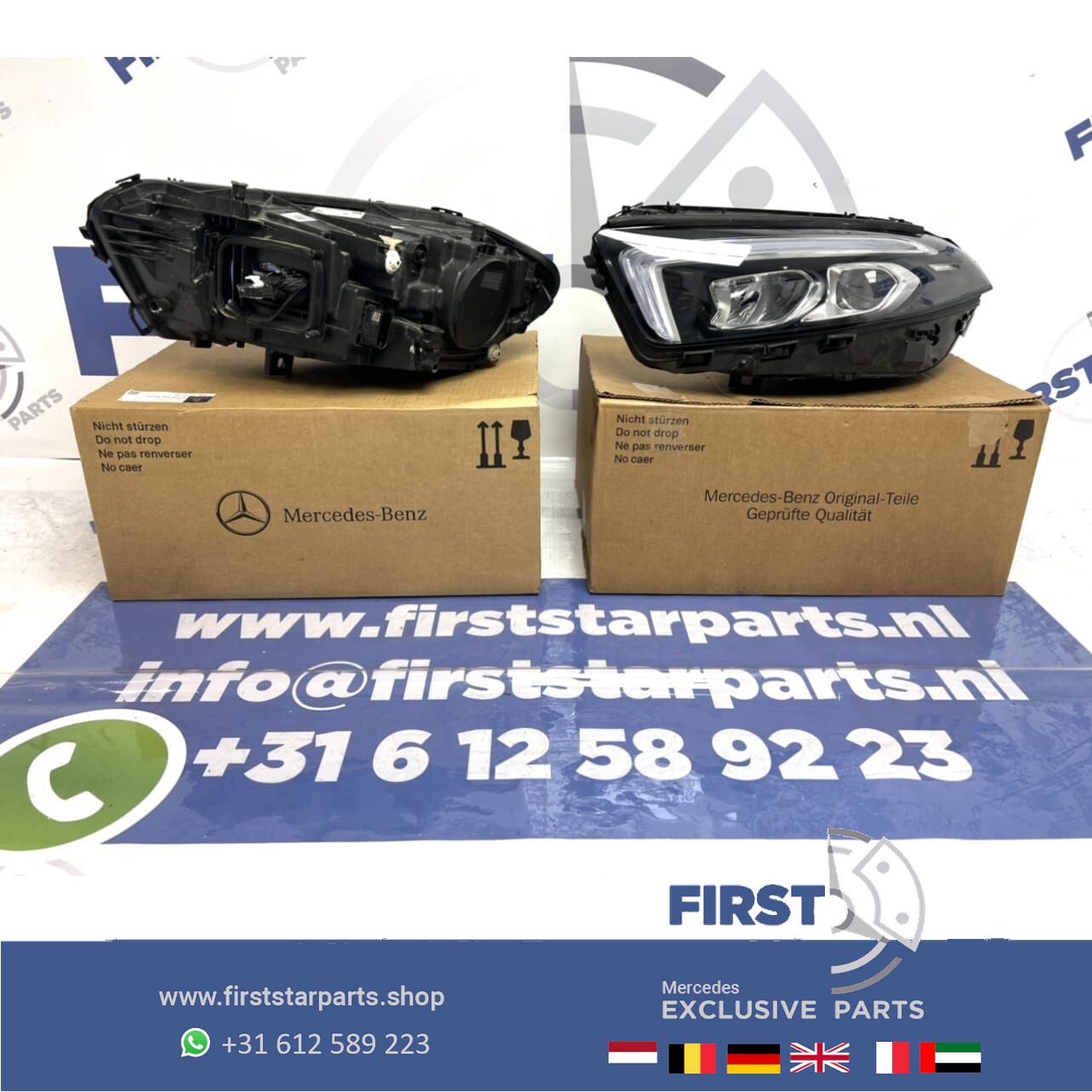 W177 A35 AMG Koplamp SET LINKS RECHTS LED High Performance originalINEEL Mercedes A Clase 2020 headlight left and right usado en Menorca foto 6