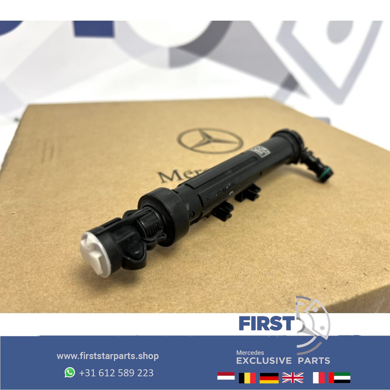 W176 A45 W117 CLA45 W156 GLA45 KOPLAMPSPROEIER originalineel Mercedes 2012-2018 KOPLAMP SPROEIER headlight sprayer nozzle usado en Menorca foto 5