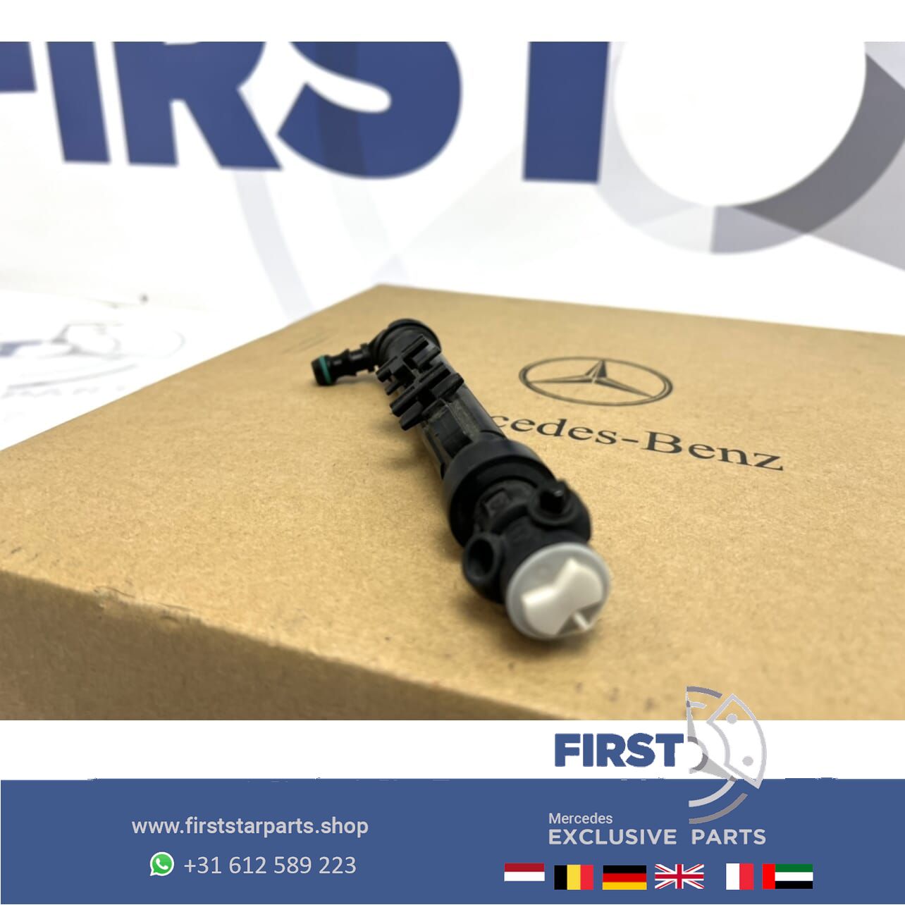 W176 A45 W117 CLA45 W156 GLA45 KOPLAMPSPROEIER originalineel Mercedes 2012-2018 KOPLAMP SPROEIER headlight sprayer nozzle usado en Menorca foto 3