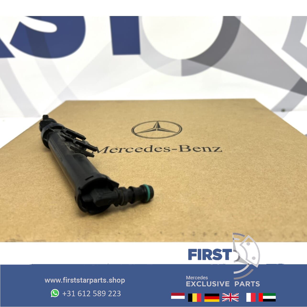 W176 A45 W117 CLA45 W156 GLA45 KOPLAMPSPROEIER originalineel Mercedes 2012-2018 KOPLAMP SPROEIER headlight sprayer nozzle usado en Menorca foto 2
