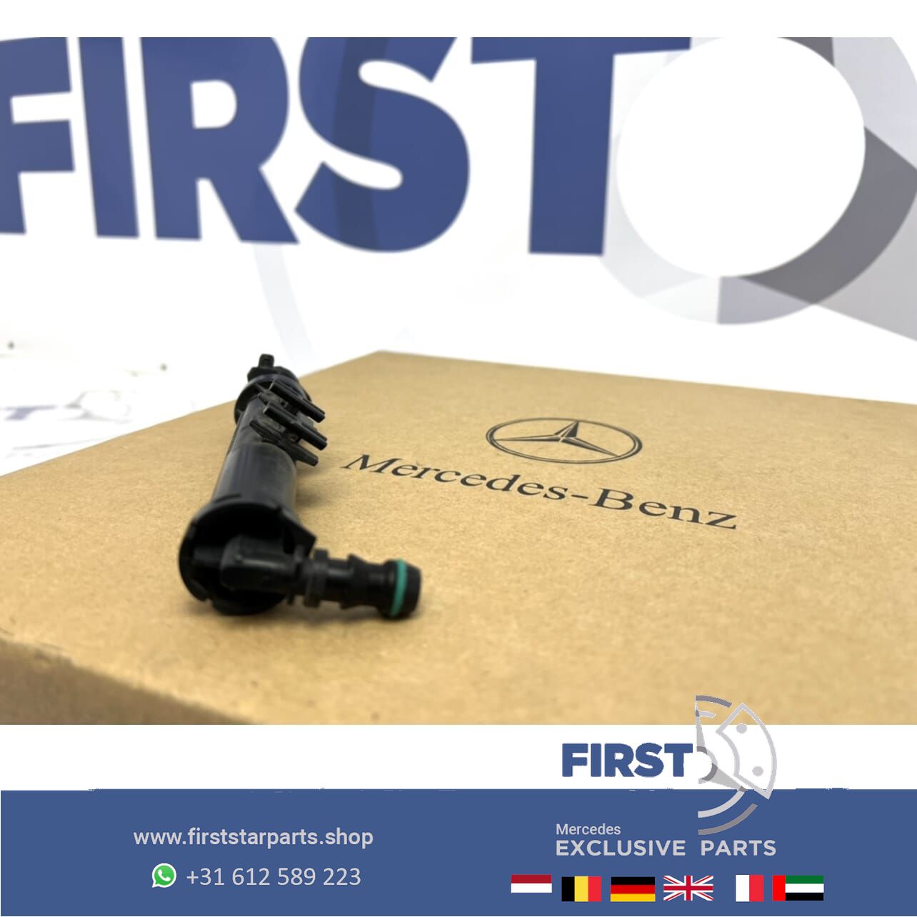 W176 A45 W117 CLA45 W156 GLA45 KOPLAMPSPROEIER originalineel Mercedes 2012-2018 KOPLAMP SPROEIER headlight sprayer nozzle usado en Menorca foto 4
