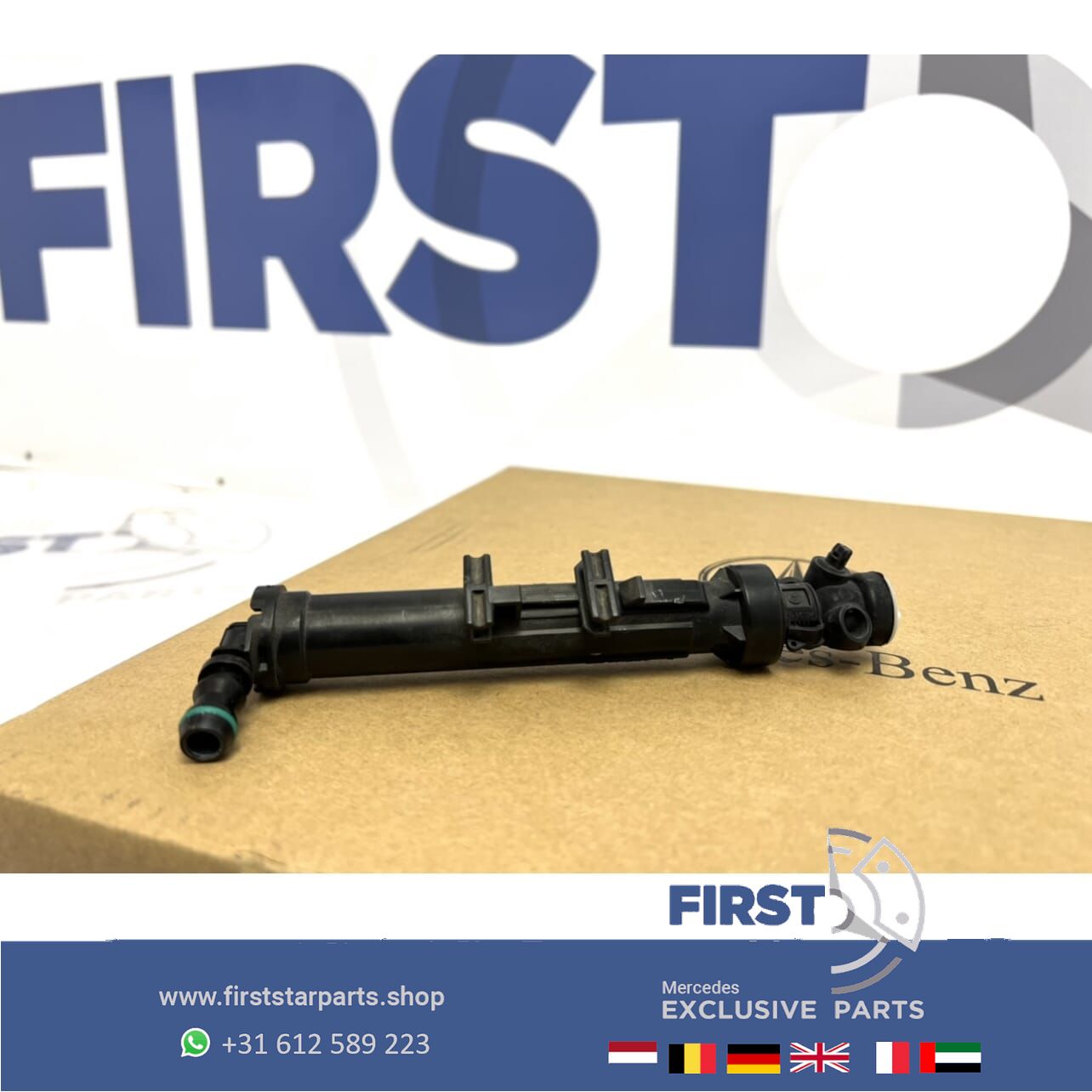 W176 A45 W117 CLA45 W156 GLA45 KOPLAMPSPROEIER originalineel Mercedes 2012-2018 KOPLAMP SPROEIER headlight sprayer nozzle usado en Menorca