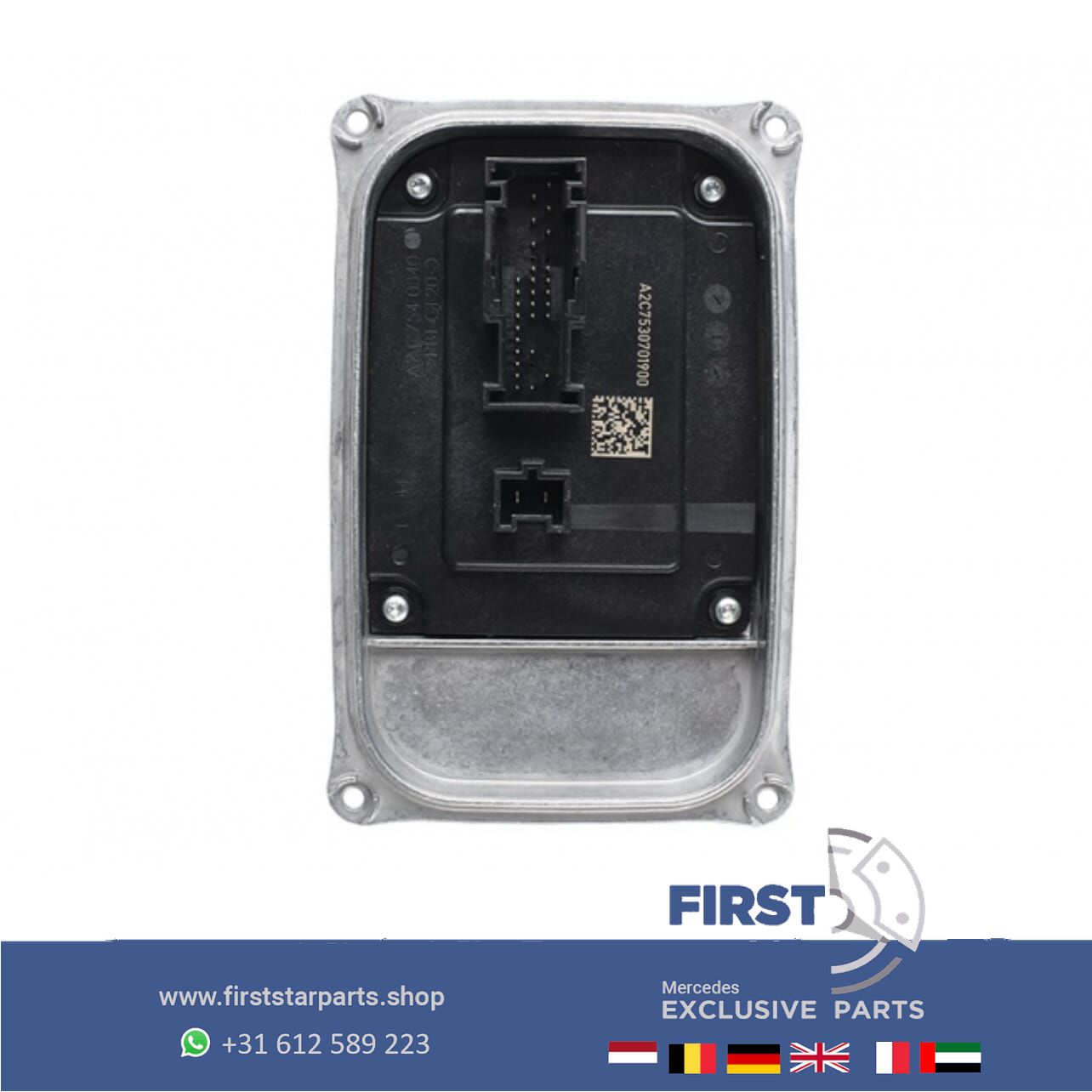 A2479003403 KOPLAMPMODULE MULTIBEAM LED W177 A W247 B W118 CLA W205 C W253 GLC W167 GLE W907 sprinter W463 G Clase 2018-2021 originalINEEL MERCEDES High Performance / Multibeam headlight mechanism usado en Menorca