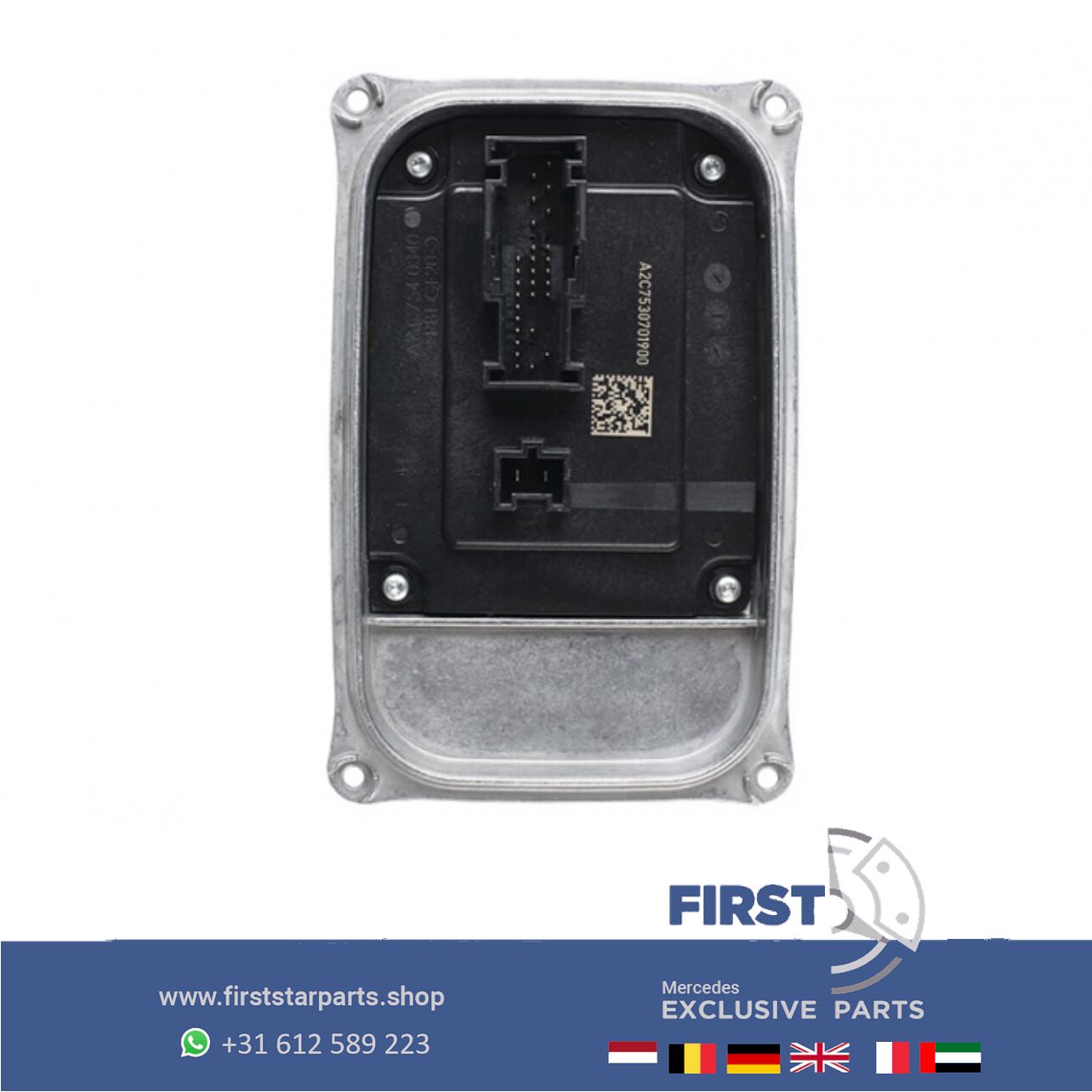 A2479003903 KOPLAMPMODULE W177 A W247 B W118 CLA W205 C W253 GLC W167 GLE W907 sprinter W463 G Clase 2018-2021 originalINEEL MERCEDES High Performance / Multibeam headlight mechanism usado en Menorca foto 3