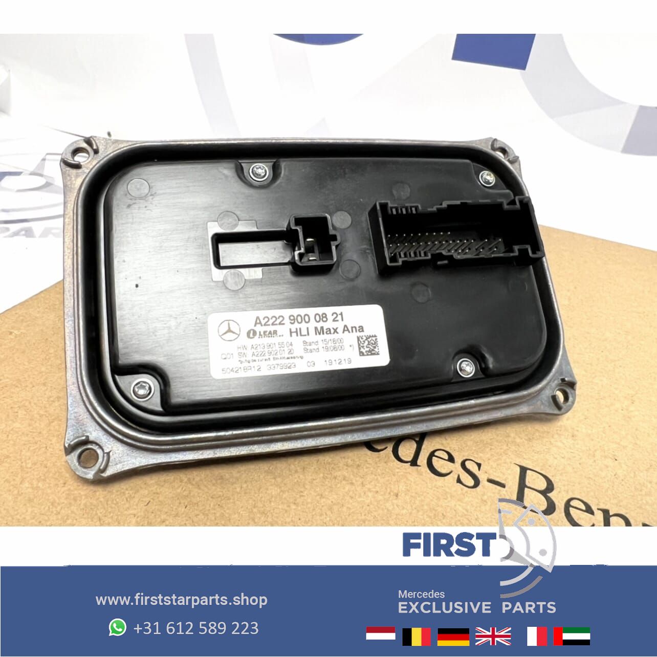 A2229000821 LED BI XENON KOPLAMP MODULE LINKS / RECHTS W176 W117 W156 W246 W205 W213 W238 W463 W218 W253 W166 W222 W447 A B C CLA E GLA GLC GLE S V Clase Mercedes headlight adjustment motor usado en Menorca foto 5